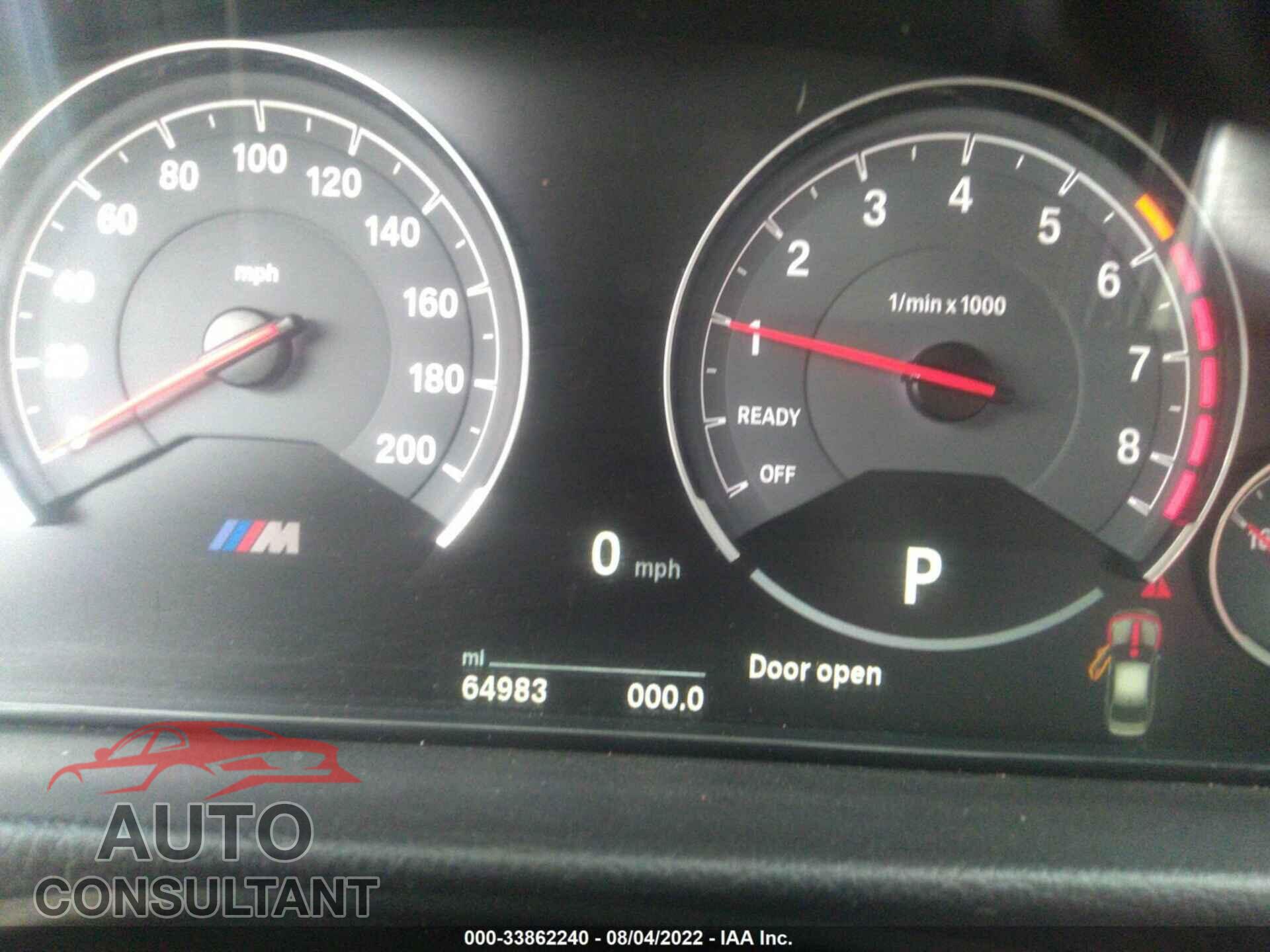BMW M3 2016 - WBS8M9C59G5E68725