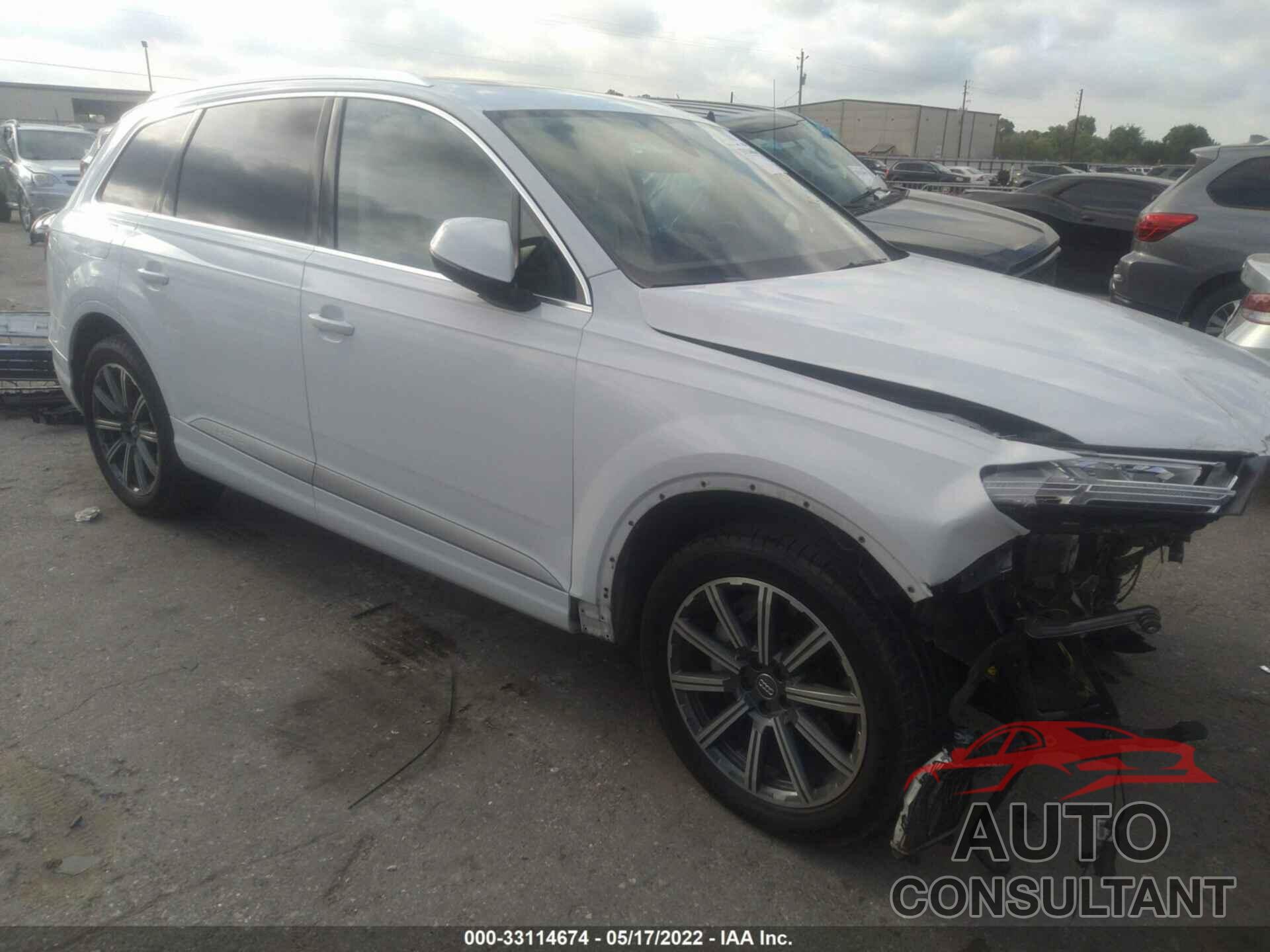 AUDI Q7 2017 - WA1LAAF78HD026672