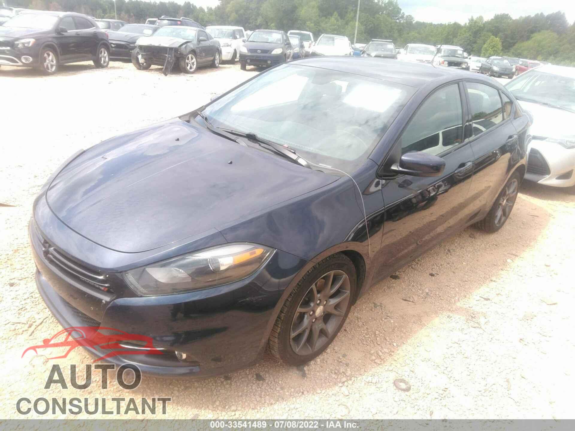 DODGE DART 2016 - 1C3CDFBBXGD679737