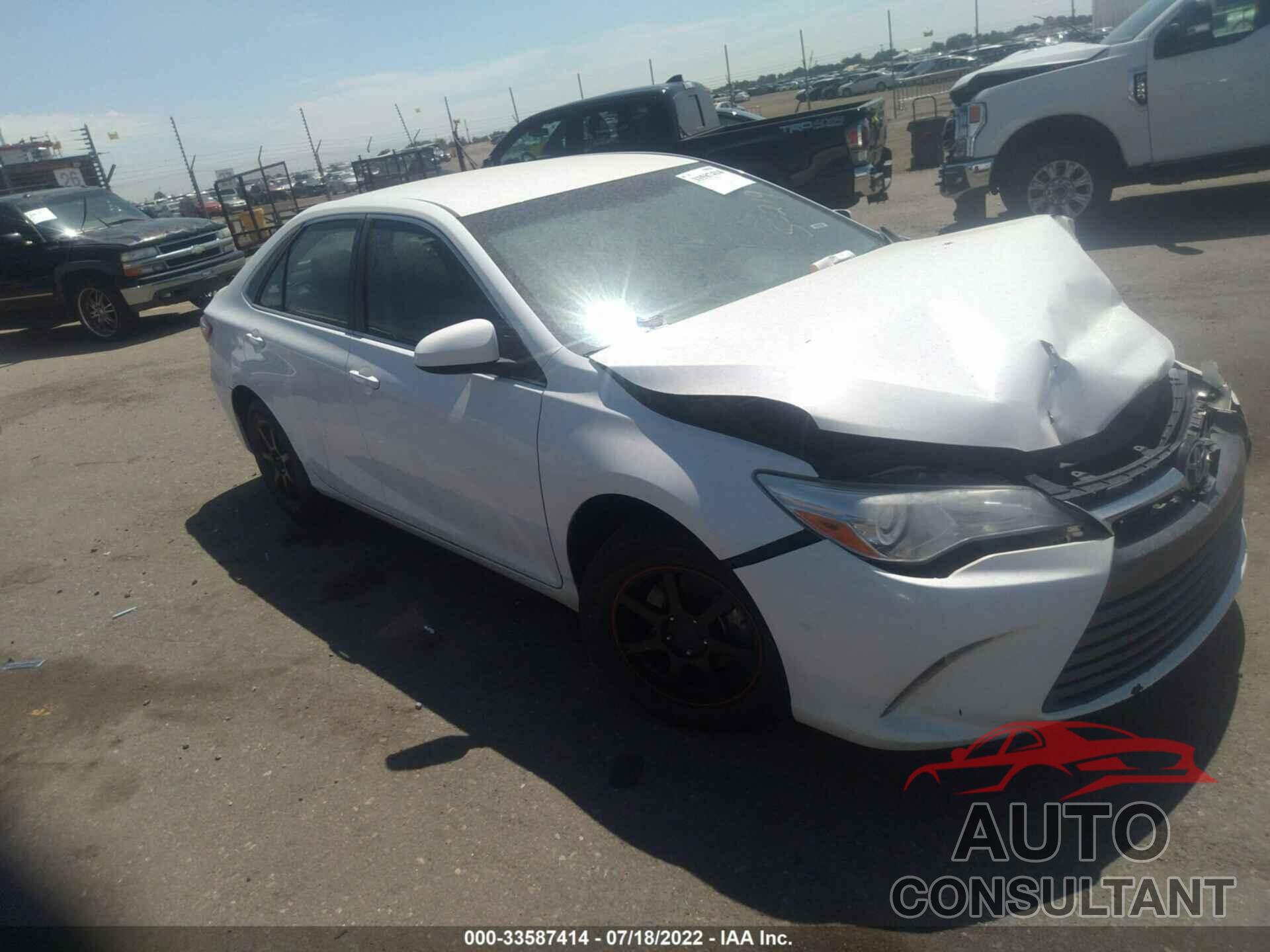 TOYOTA CAMRY 2016 - 4T1BF1FK7GU504503