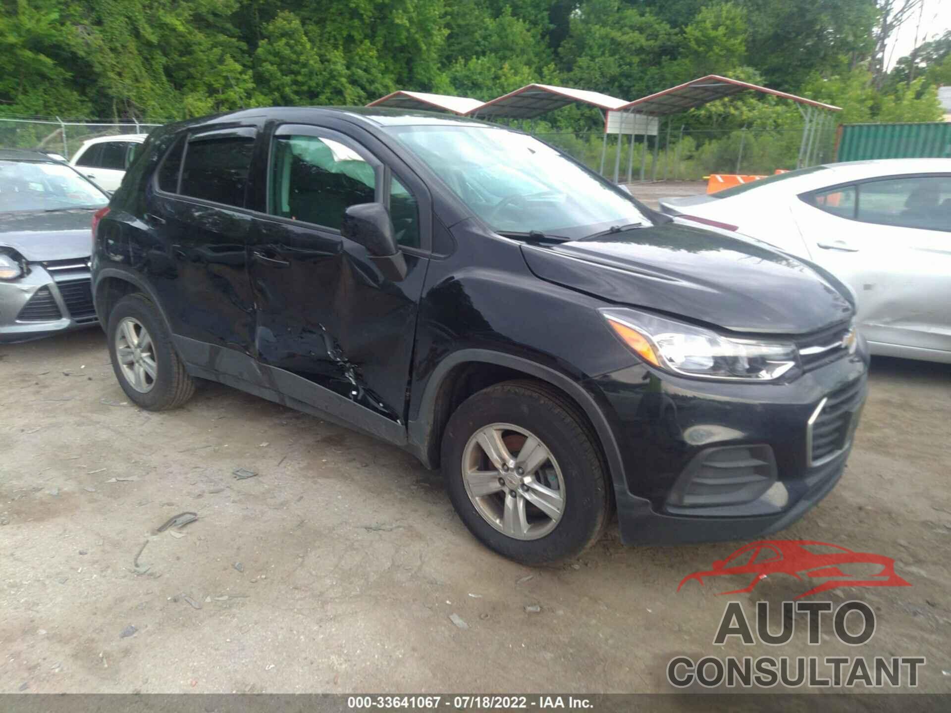 CHEVROLET TRAX 2020 - KL7CJNSB8LB089635