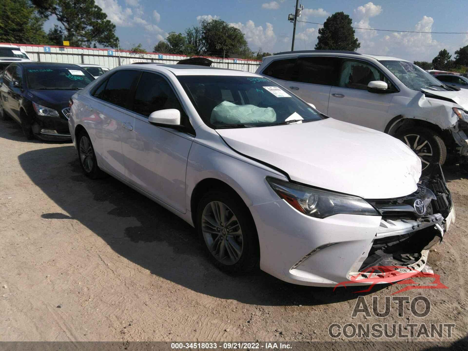 TOYOTA CAMRY 2016 - 4T1BF1FKXGU122398