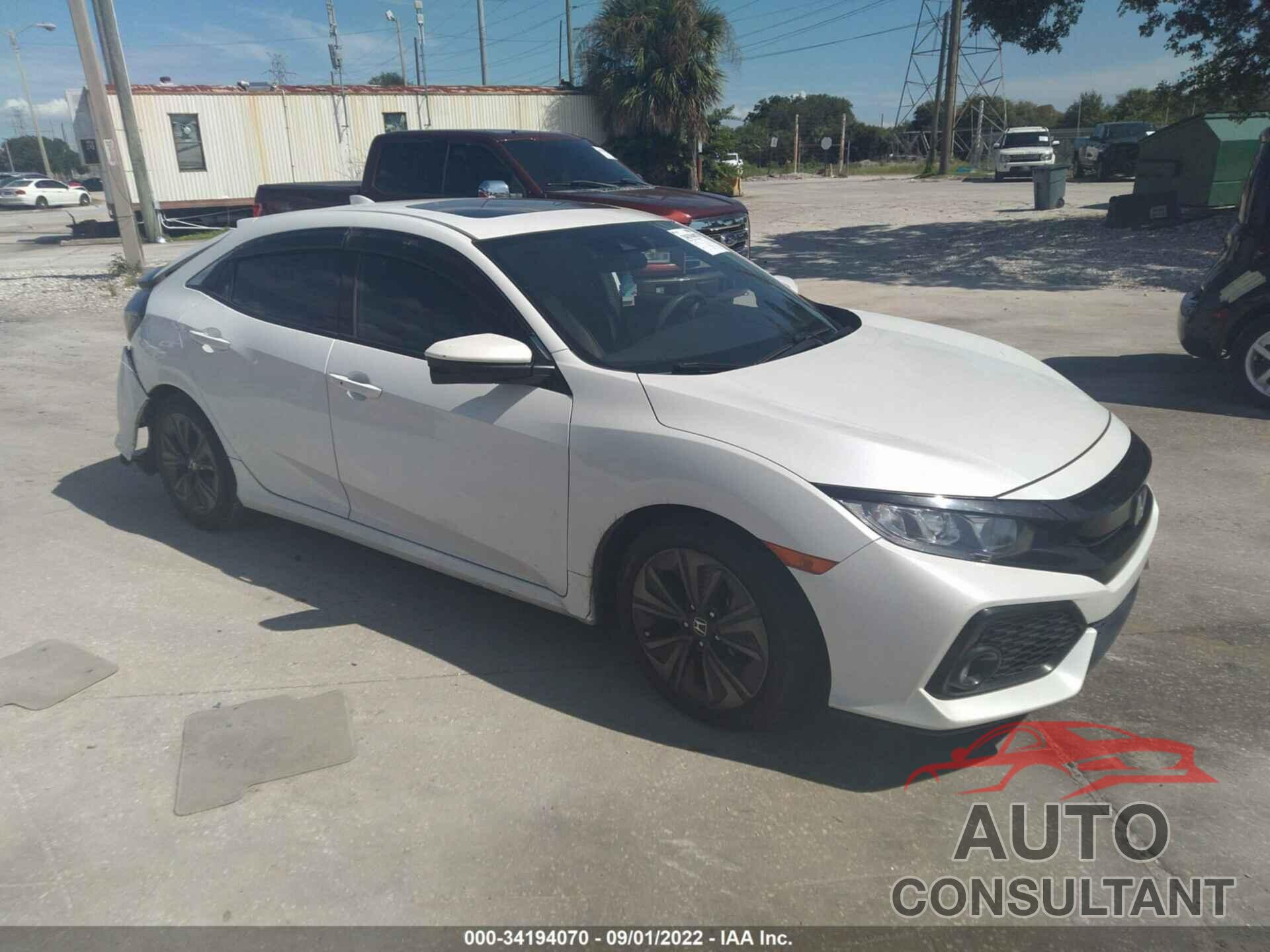 HONDA CIVIC HATCHBACK 2019 - SHHFK7H60KU227567