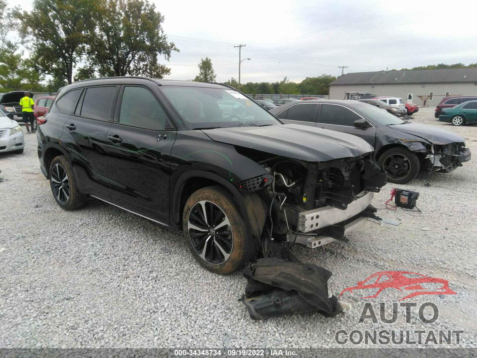 TOYOTA HIGHLANDER 2021 - 5TDLZRBH4MS100521