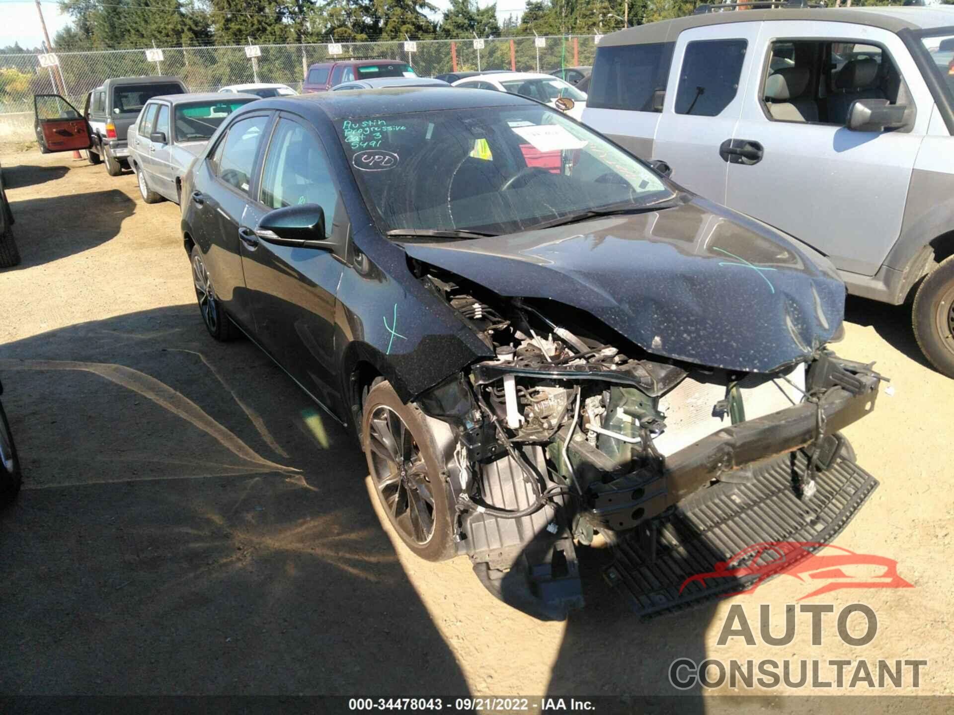 TOYOTA COROLLA 2018 - 2T1BURHE9JC044300