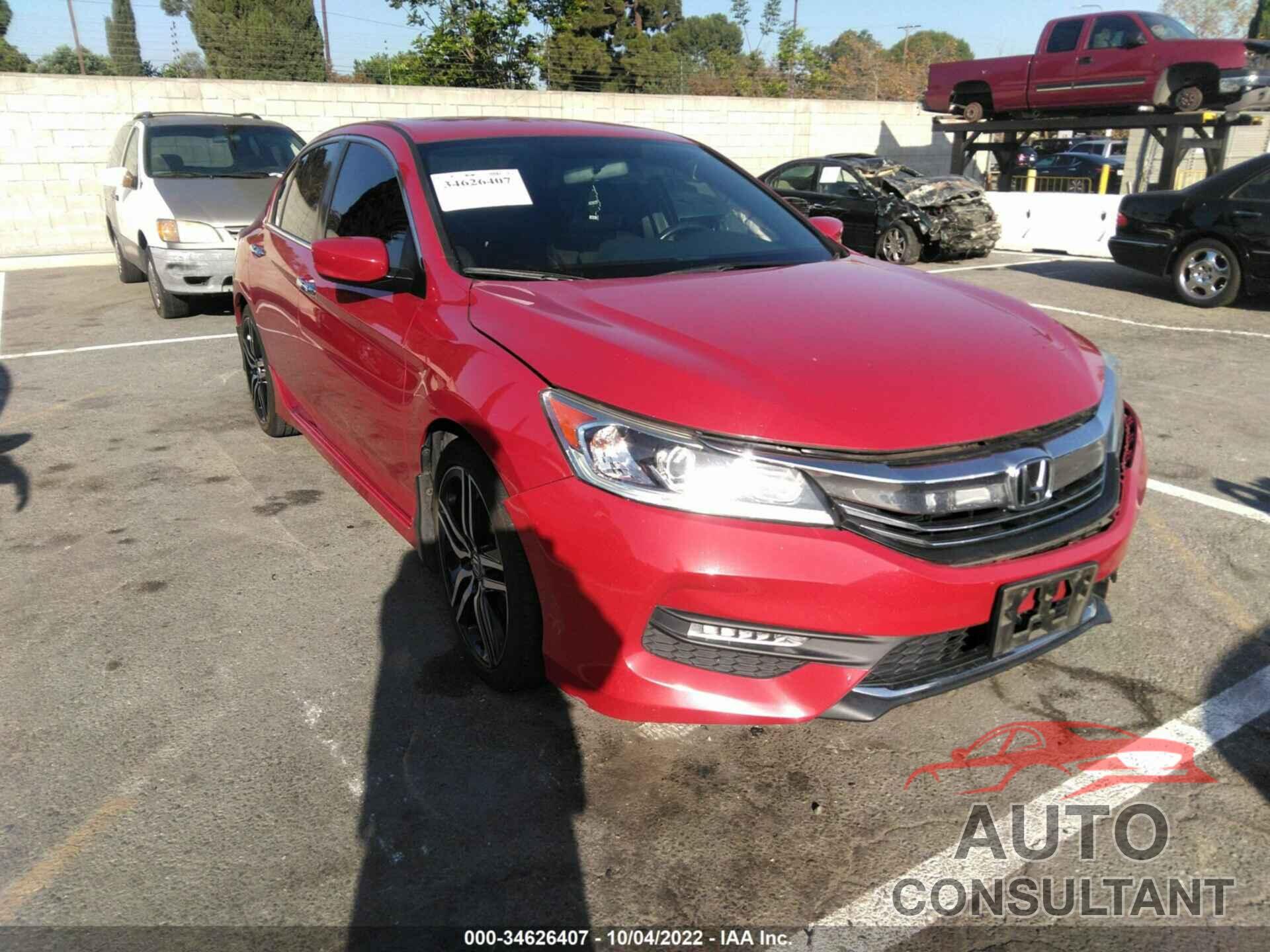 HONDA ACCORD SEDAN 2017 - 1HGCR2F55HA078265