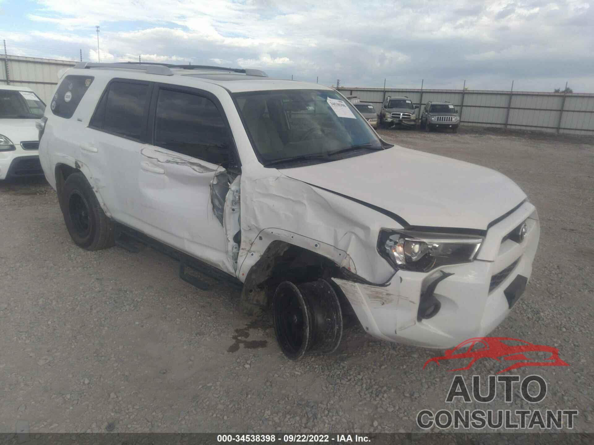 TOYOTA 4RUNNER 2016 - JTEBU5JR2G5306987