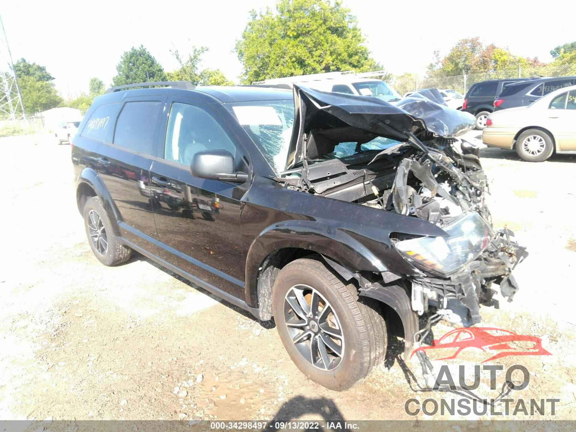 DODGE JOURNEY 2018 - 3C4PDCAB2JT497898
