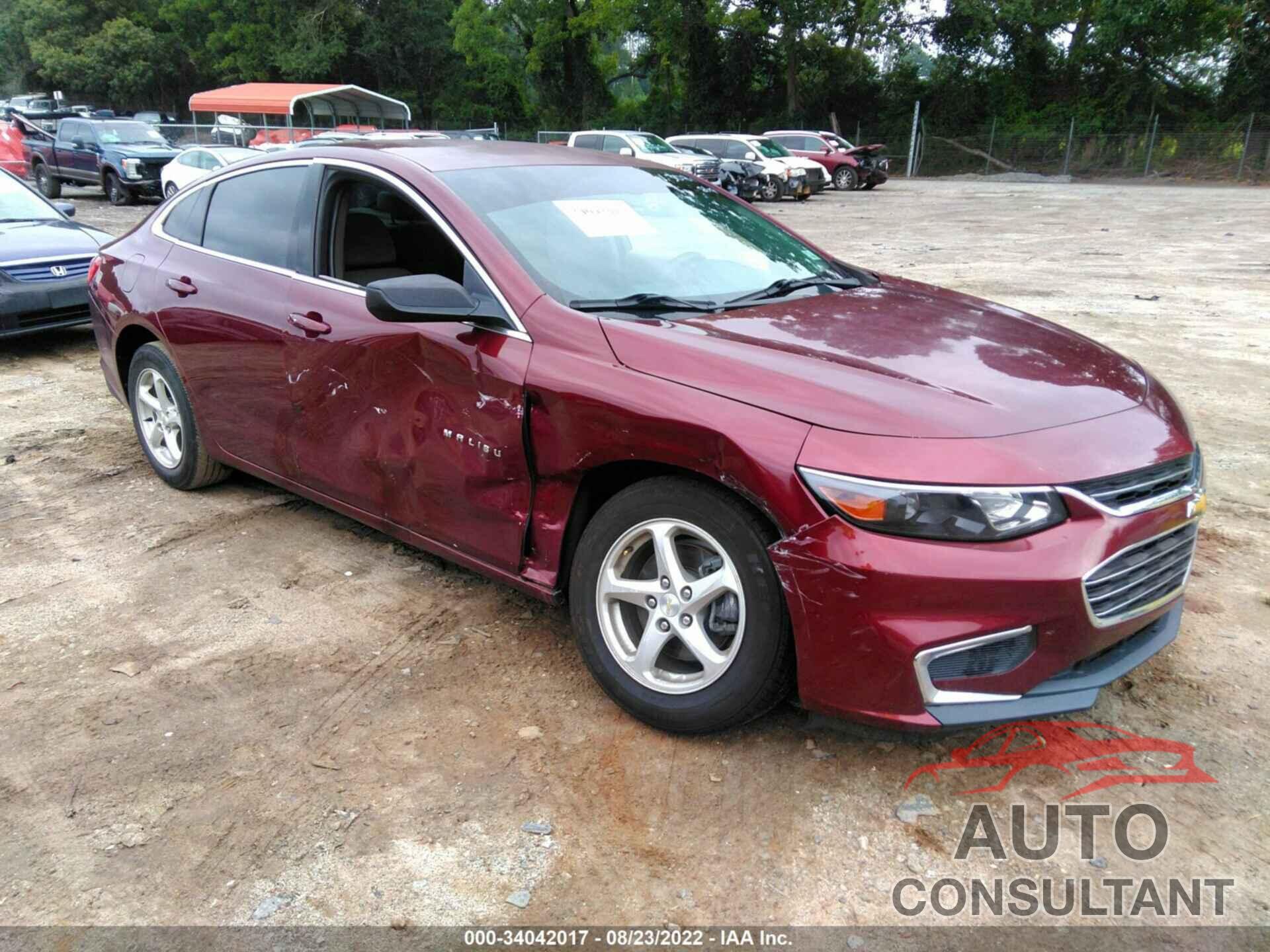 CHEVROLET MALIBU 2016 - 1G1ZB5ST3GF173081