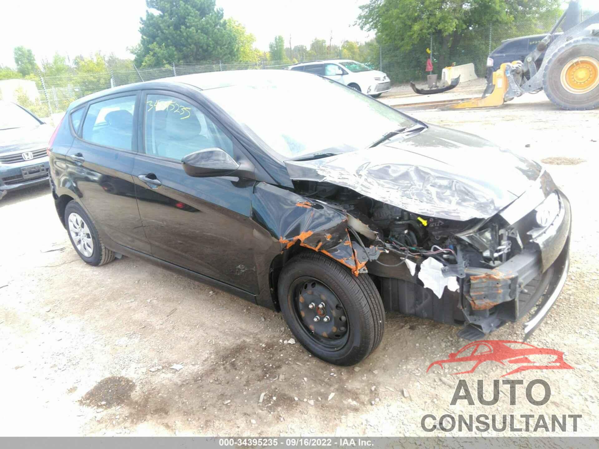 HYUNDAI ACCENT 2017 - KMHCT5AE4HU317369