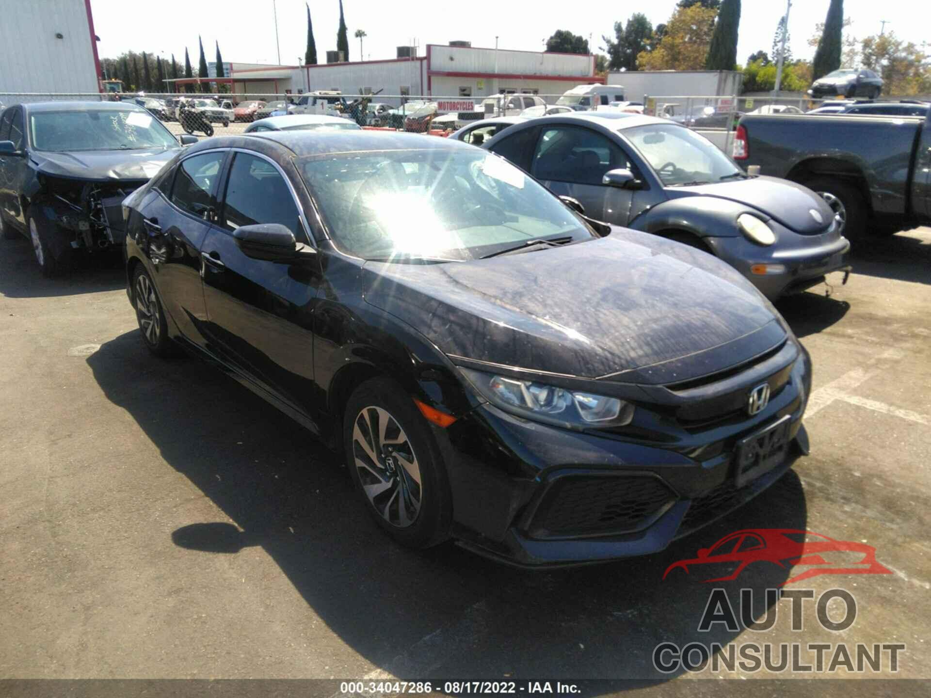 HONDA CIVIC HATCHBACK 2017 - SHHFK7H27HU409918