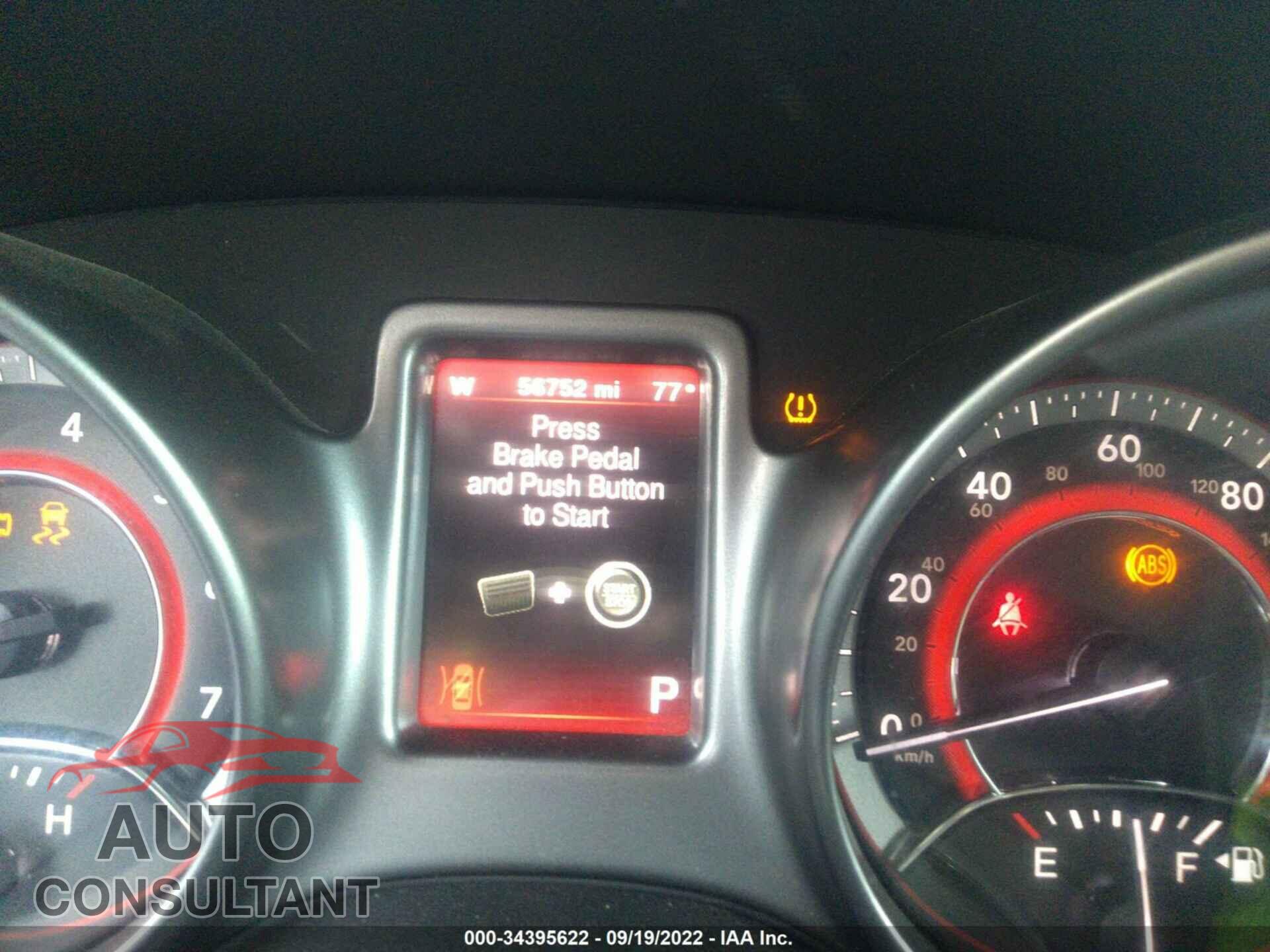 DODGE JOURNEY 2020 - 3C4PDCGB9LT220143