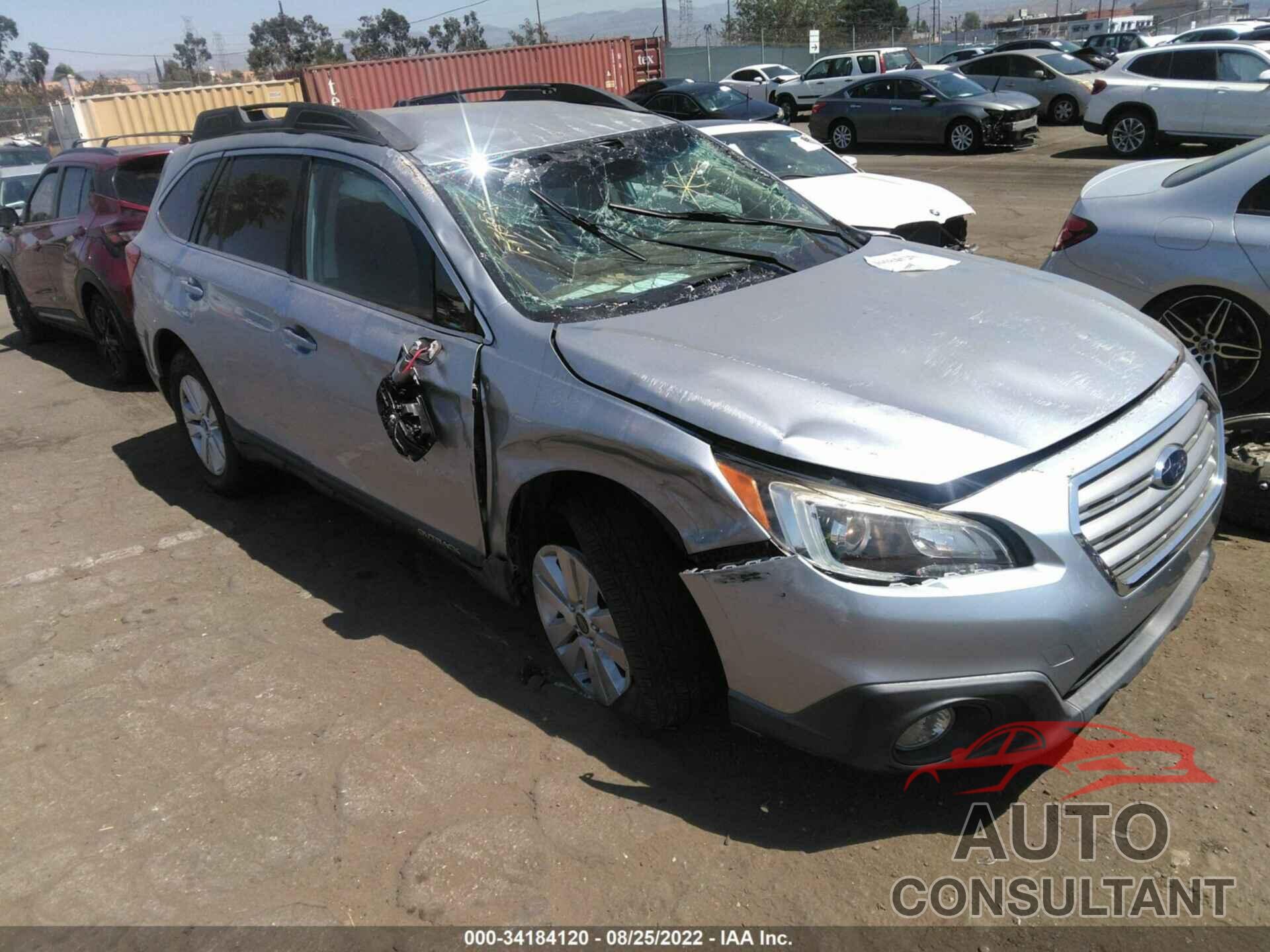 SUBARU OUTBACK 2017 - 4S4BSAFC6H3256854