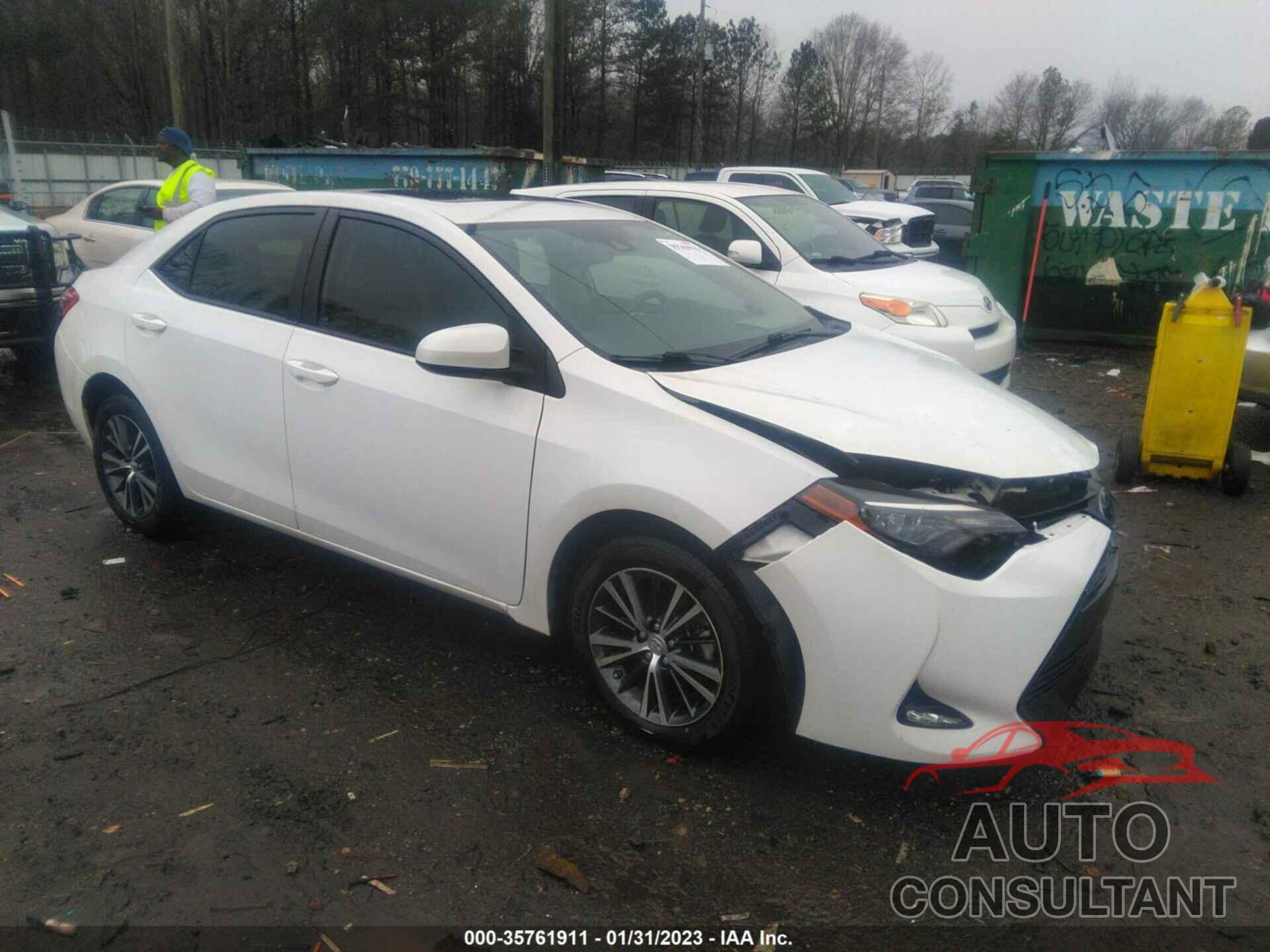 TOYOTA COROLLA 2017 - 5YFBURHE1HP657389