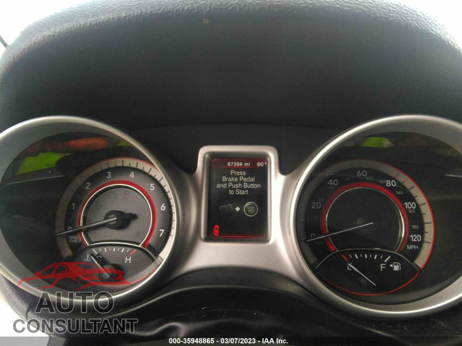 DODGE JOURNEY 2017 - 3C4PDCAB8HT619190