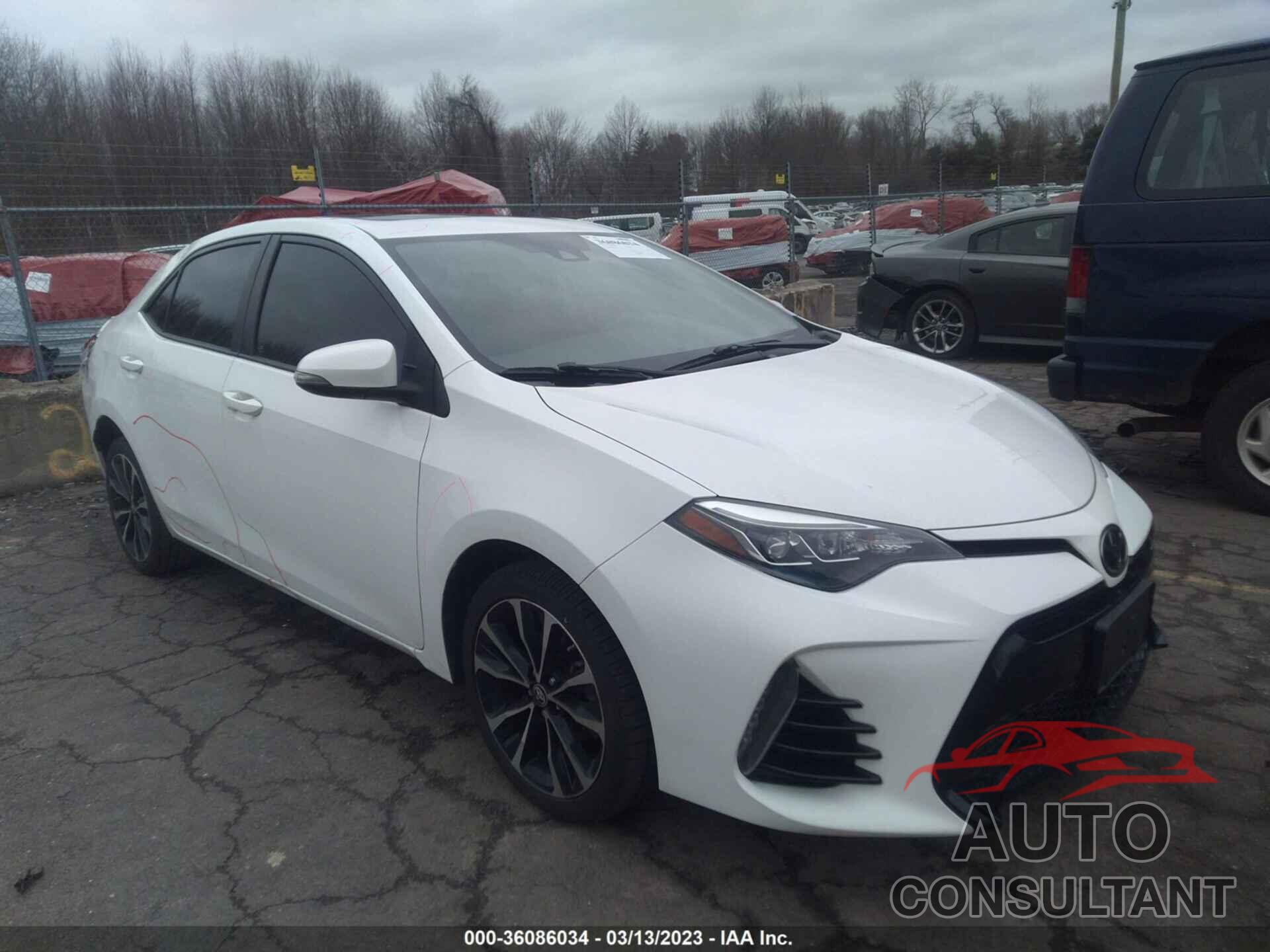 TOYOTA COROLLA 2017 - 2T1BURHE0HC928233