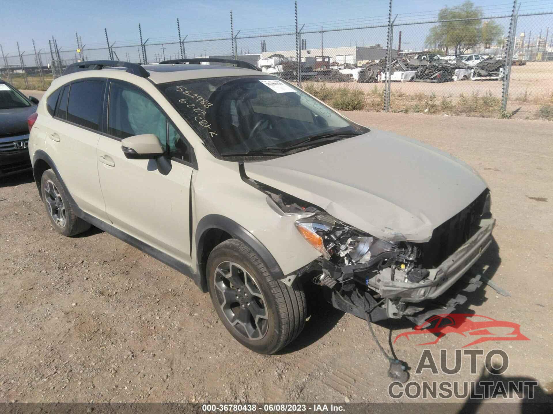 SUBARU XV CROSSTREK 2015 - JF2GPASC1F8273791