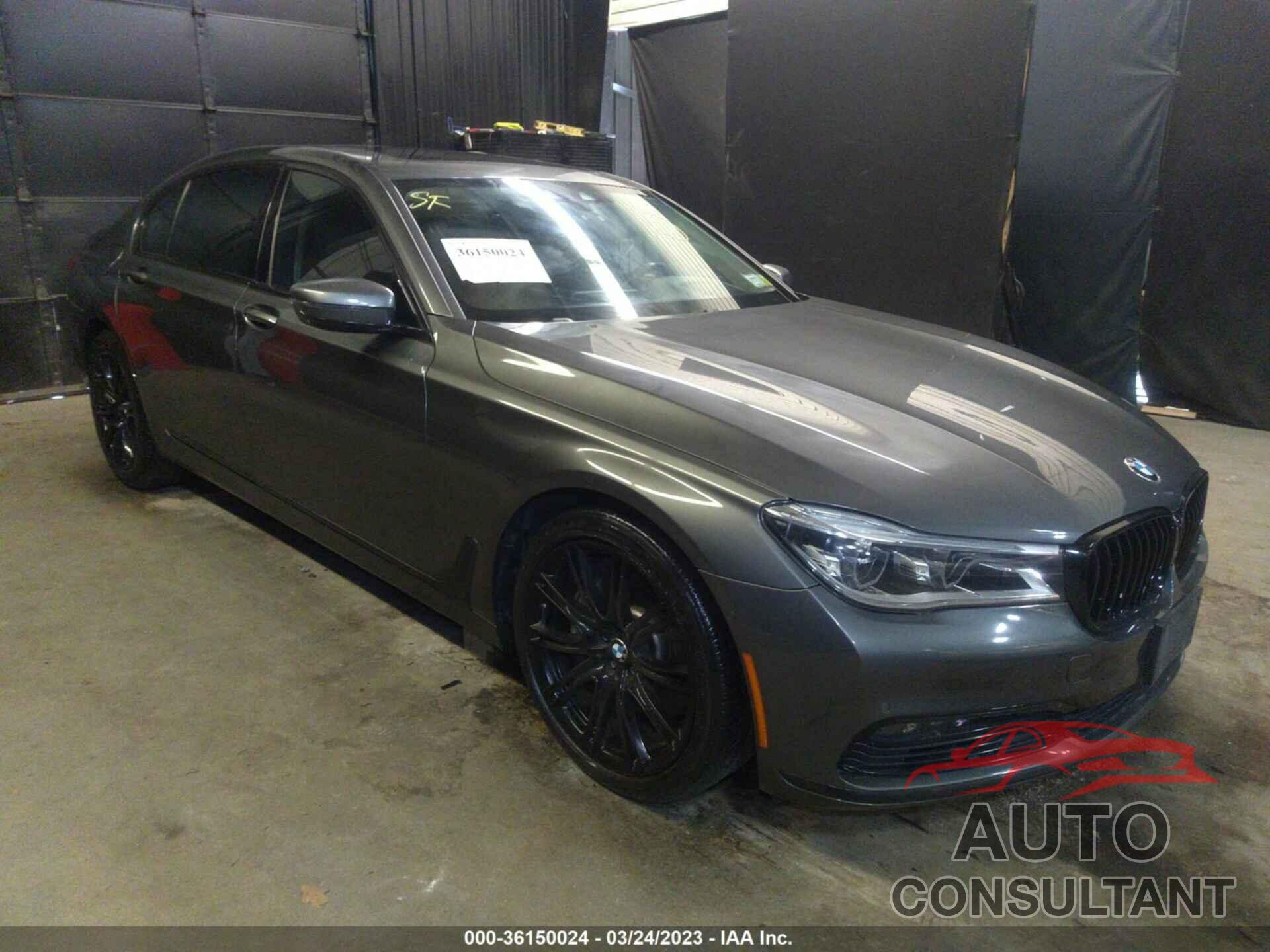 BMW 7 SERIES 2016 - WBA7F2C51GG417254