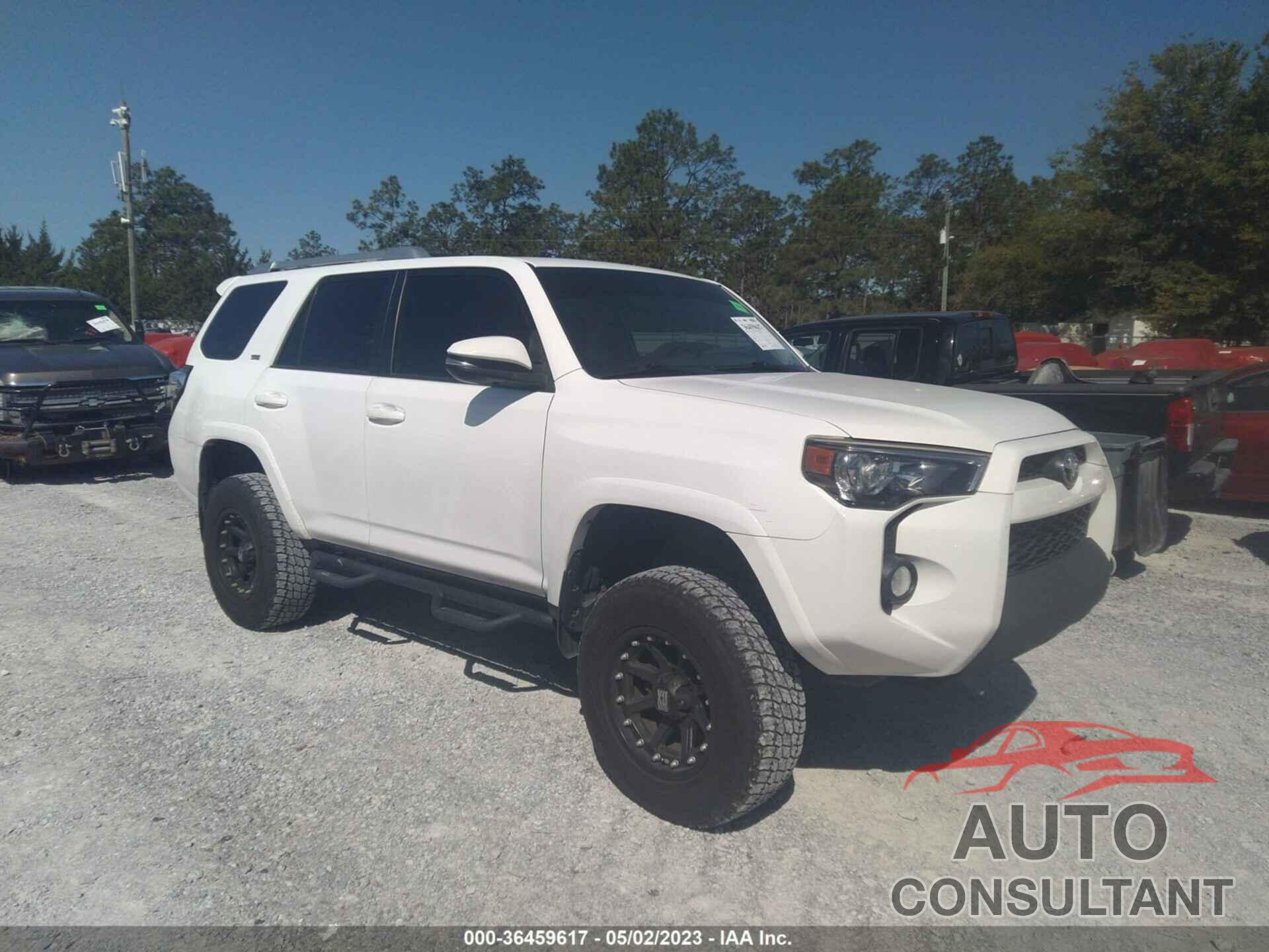 TOYOTA 4RUNNER 2015 - JTEBU5JR4F5257385