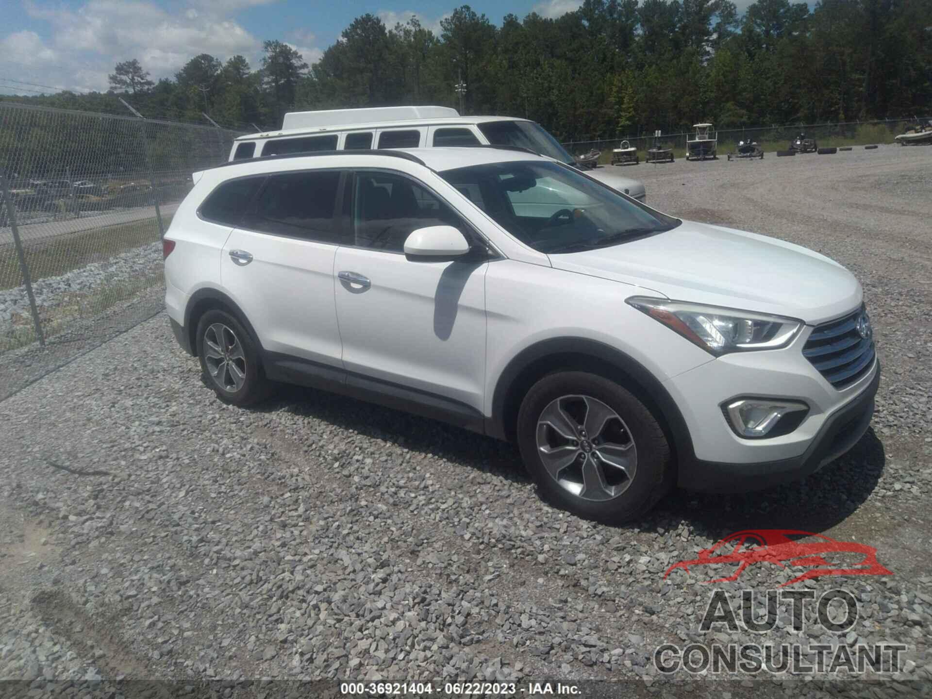 HYUNDAI SANTA FE 2016 - KM8SM4HF9GU155139