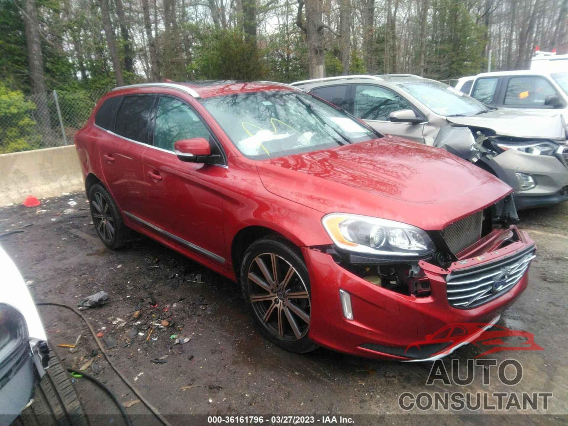 VOLVO XC60 2015 - YV4902RD8F2593108