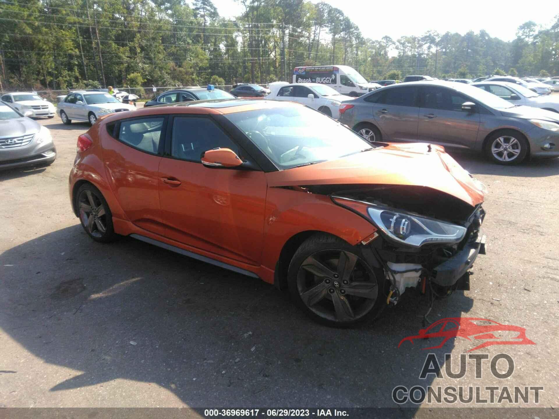 HYUNDAI VELOSTER 2015 - KMHTC6AE4FU238139