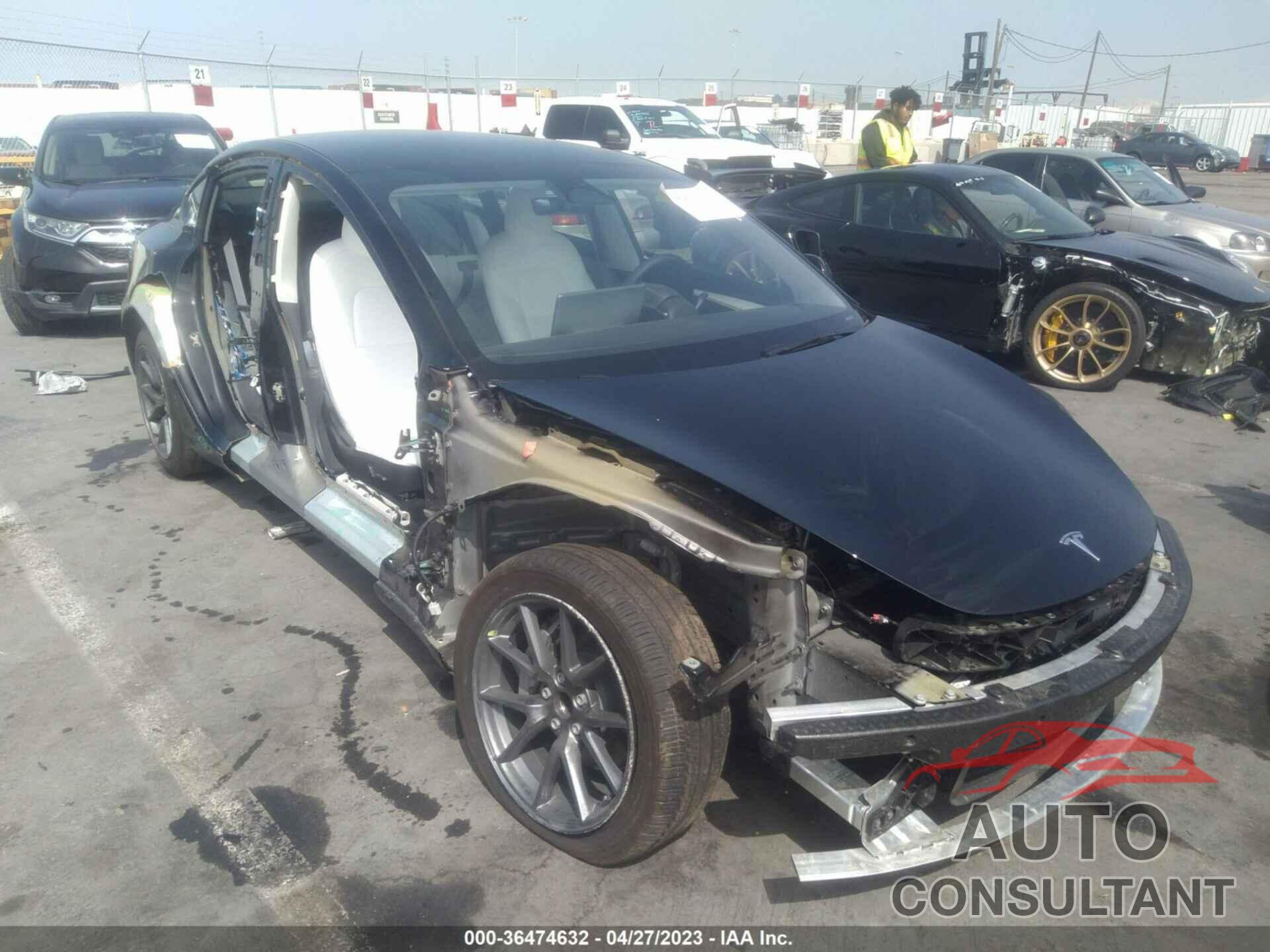 TESLA MODEL 3 2022 - 5YJ3E1EAXNF361489