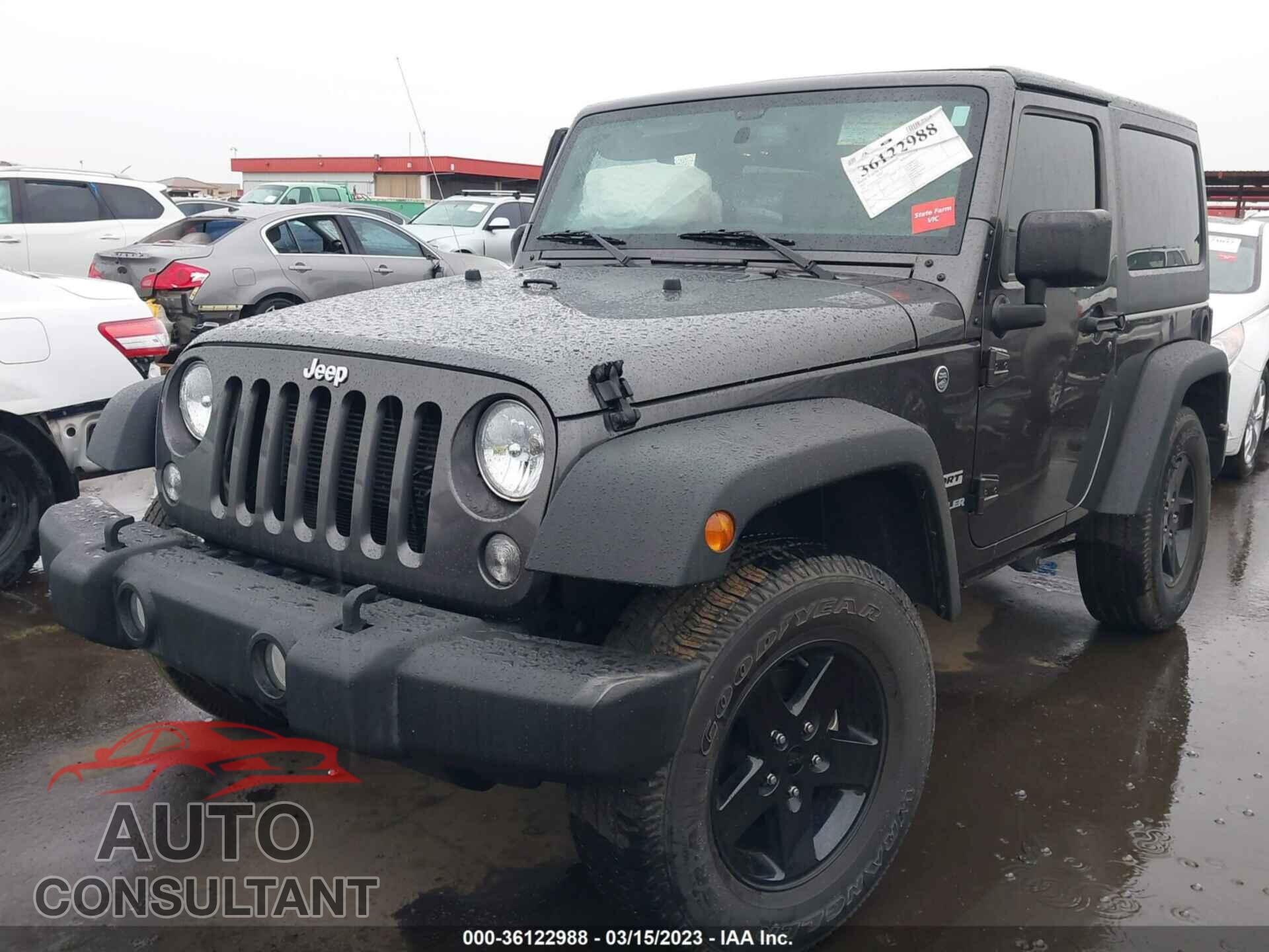 JEEP WRANGLER 2017 - 1C4AJWAG3HL610369
