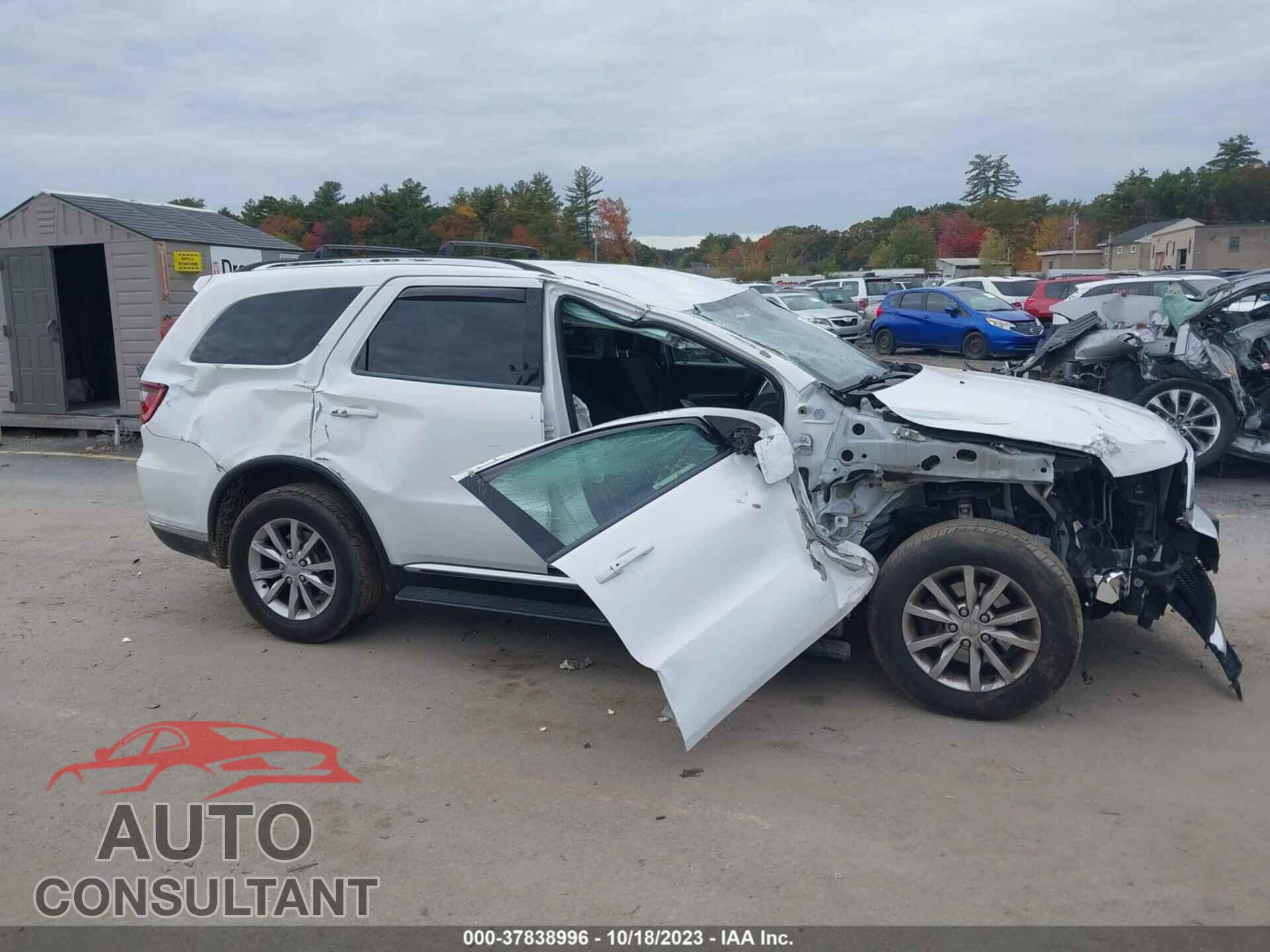 DODGE DURANGO 2016 - 1C4RDJAG1GC411221