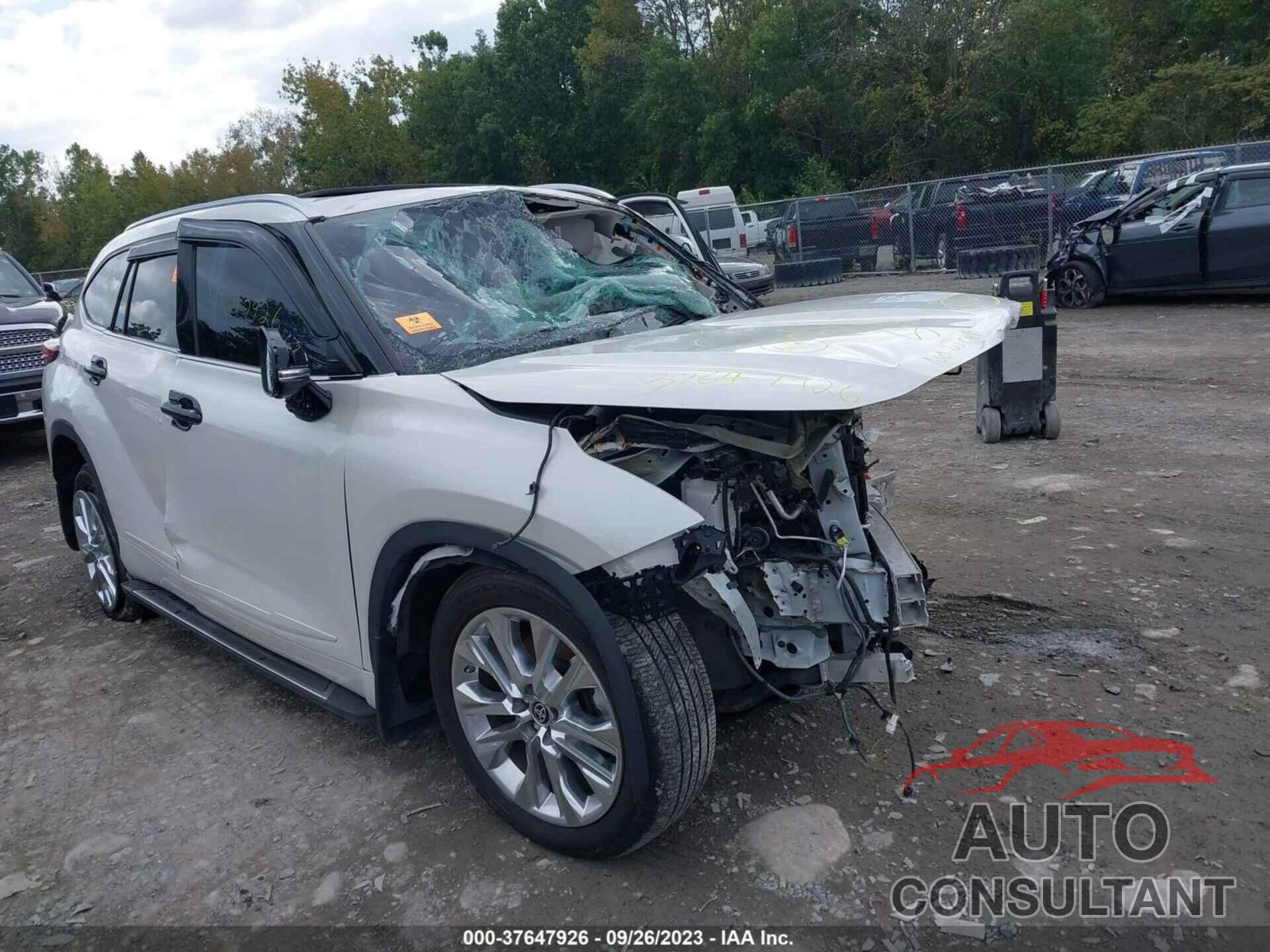 TOYOTA HIGHLANDER 2021 - 5TDDZRBH7MS089731