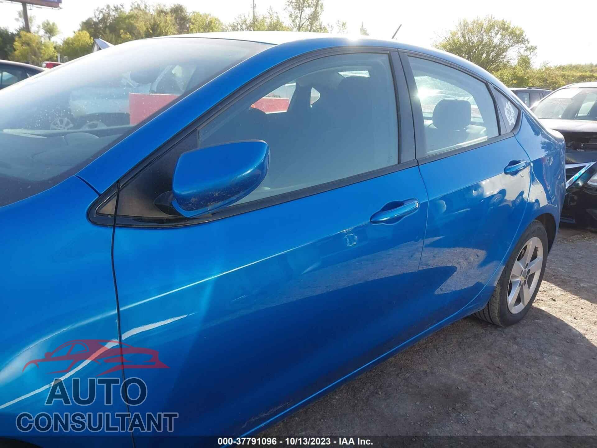 DODGE DART 2015 - 1C3CDFBBXFD351491