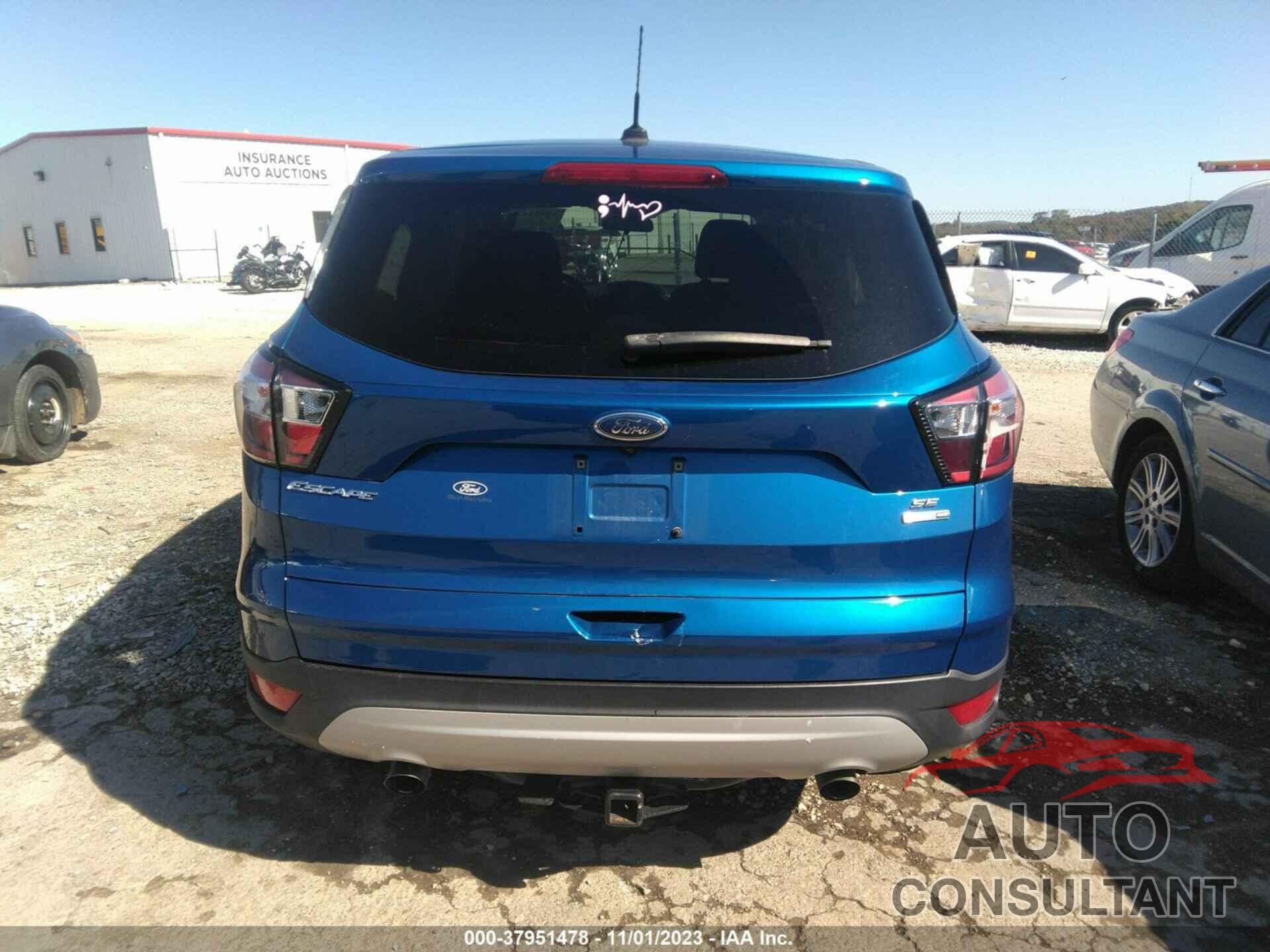 FORD ESCAPE 2017 - 1FMCU9G92HUC57445