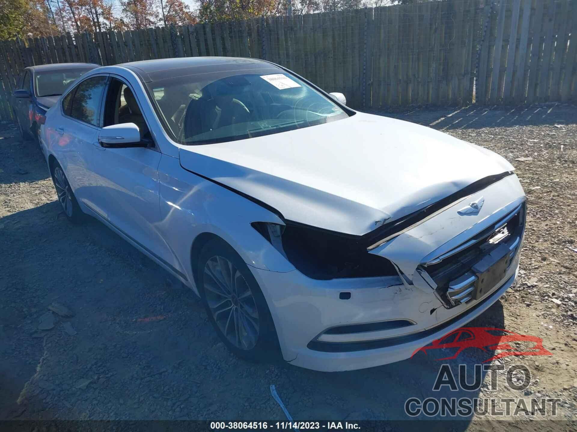 HYUNDAI GENESIS 2016 - KMHGN4JE9GU138183