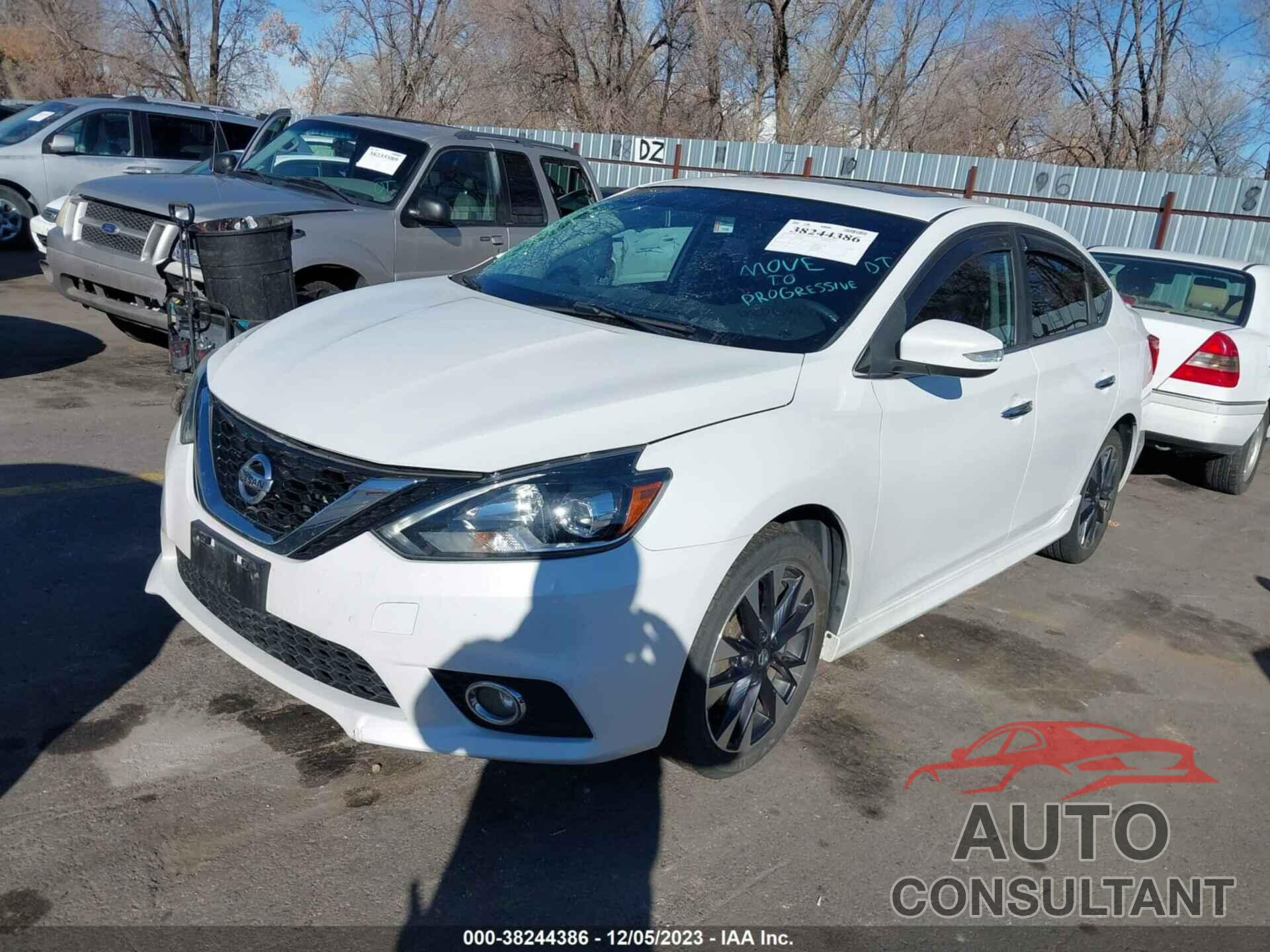 NISSAN SENTRA 2017 - 3N1CB7AP2HY204931