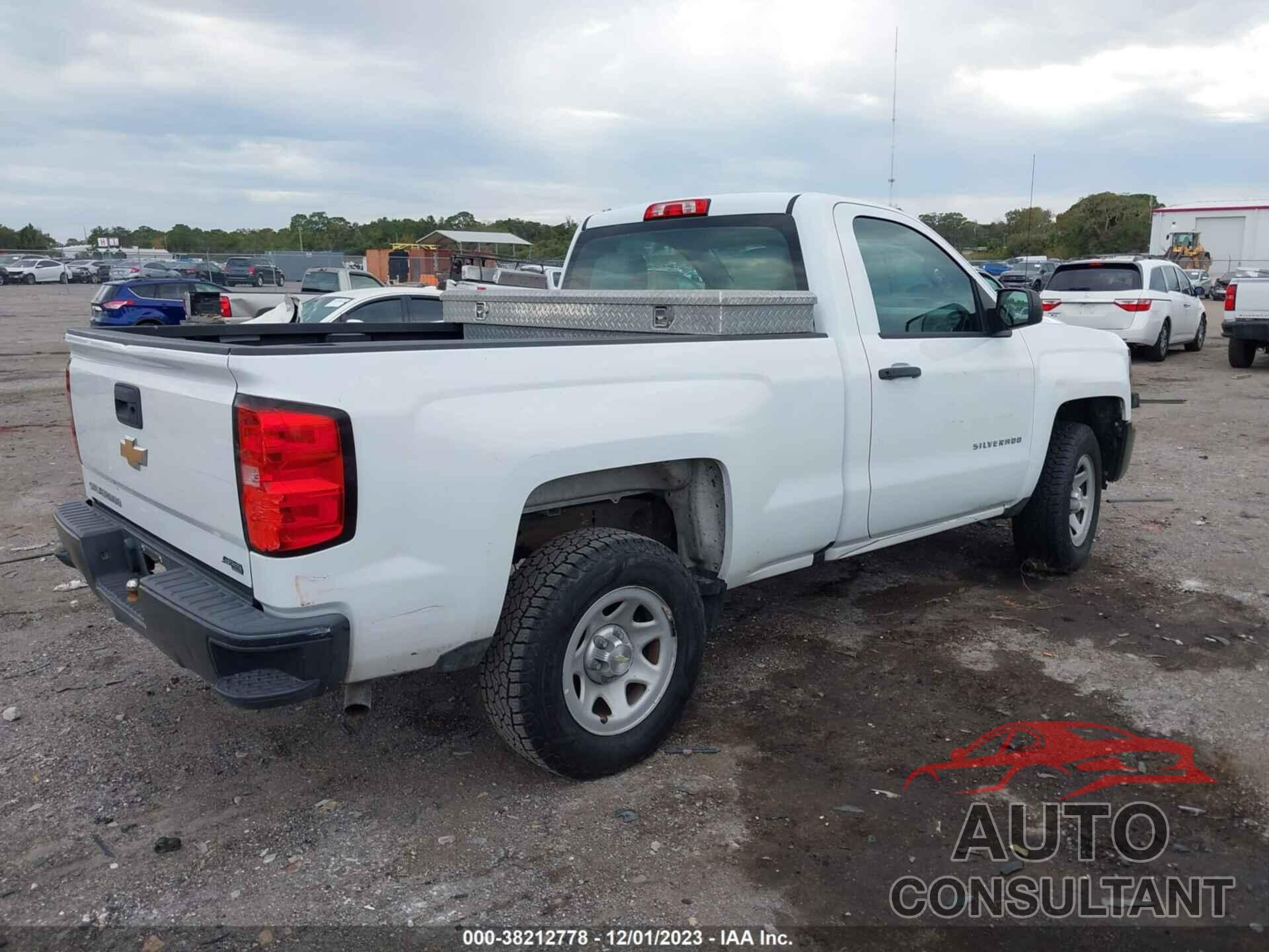 CHEVROLET SILVERADO 1500 2017 - 1GCNCNEH4HZ359996