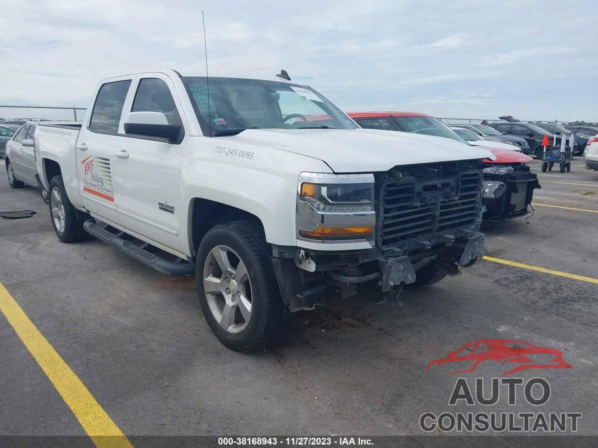CHEVROLET SILVERADO 1500 2018 - 3GCPCREC5JG467392