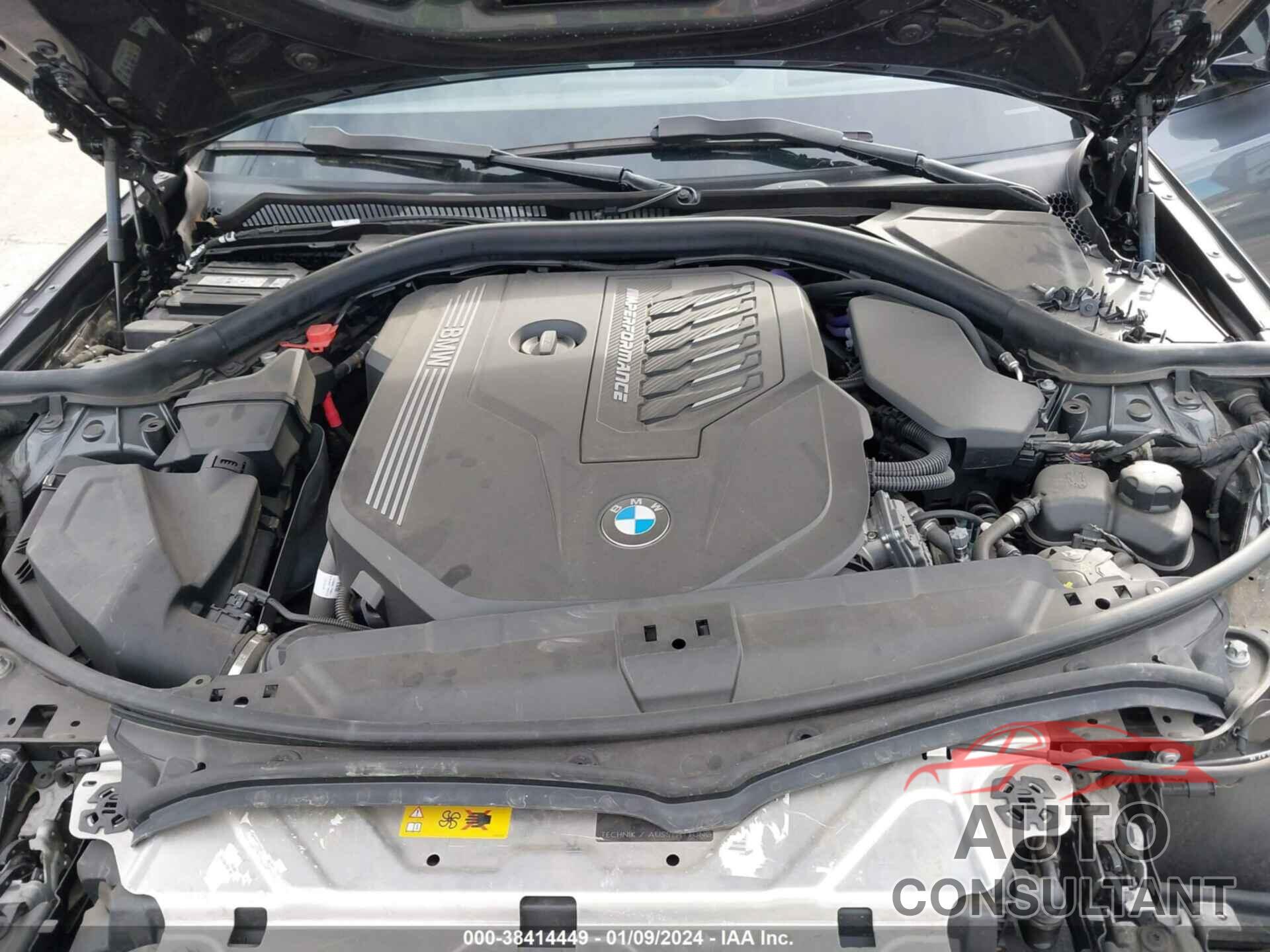 BMW 3 SERIES 2022 - 3MW5U7J04N8C27865