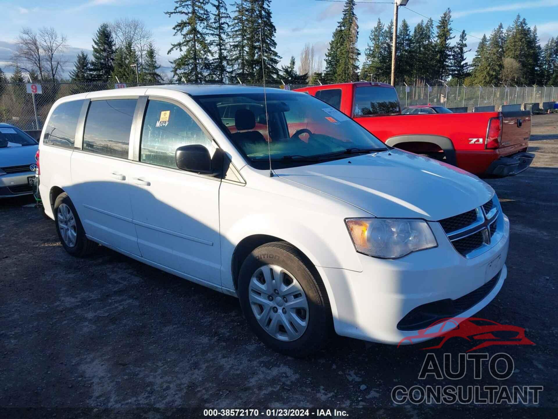 DODGE GRAND CARAVAN 2016 - 2C4RDGBG5GR398613