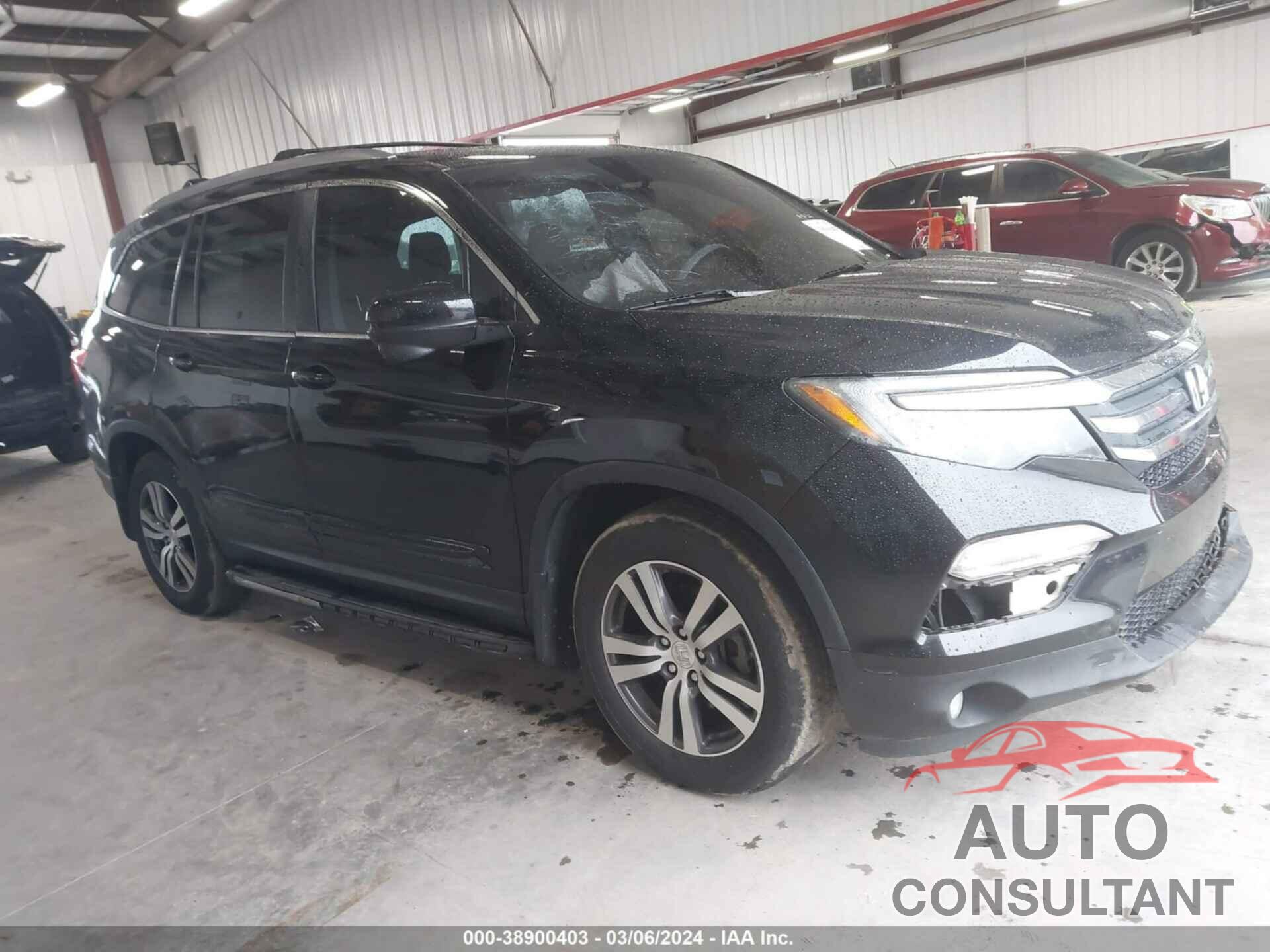 HONDA PILOT 2017 - 5FNYF5H58HB005328