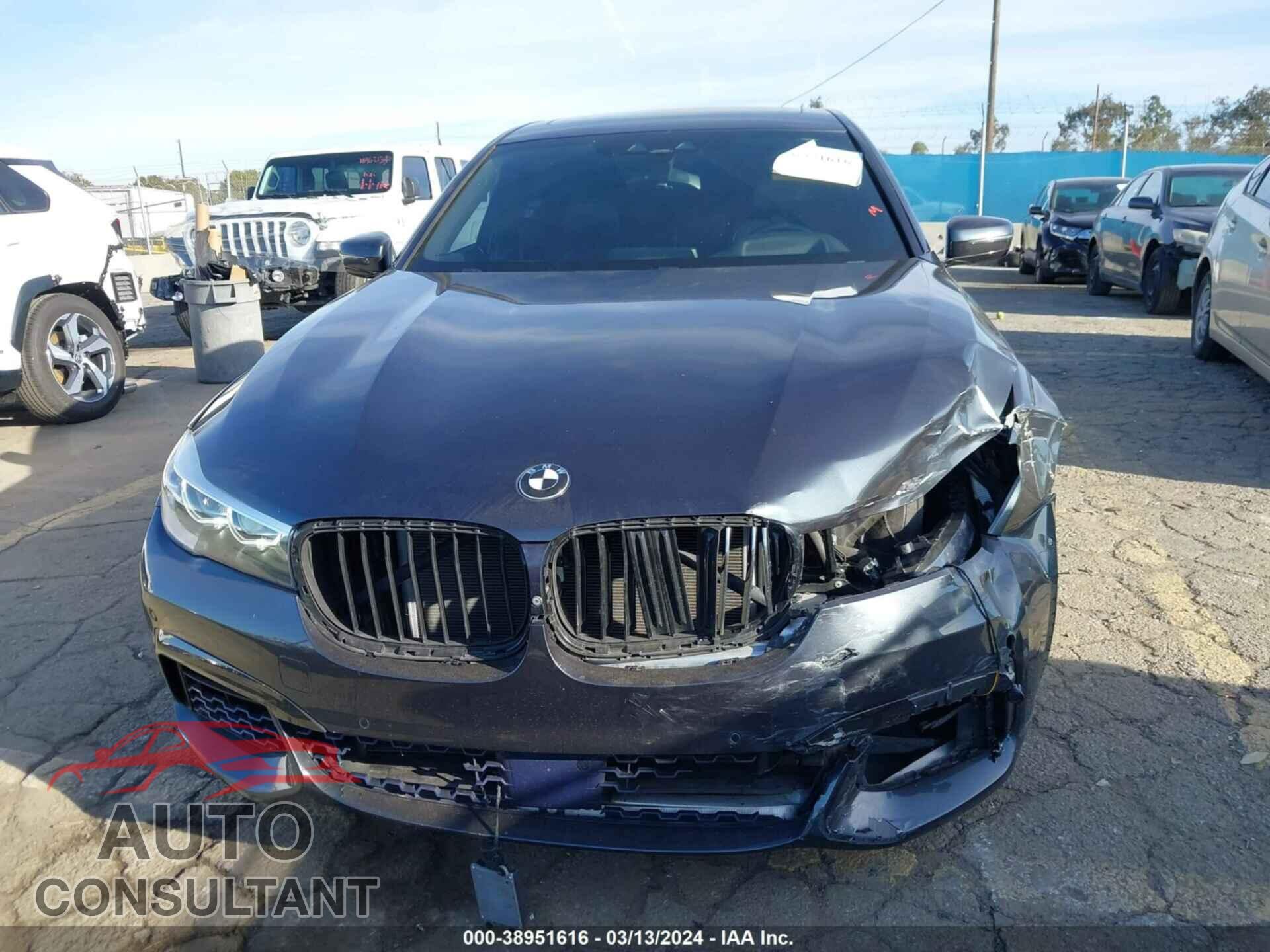 BMW 740I 2017 - WBA7E2C51HG739977