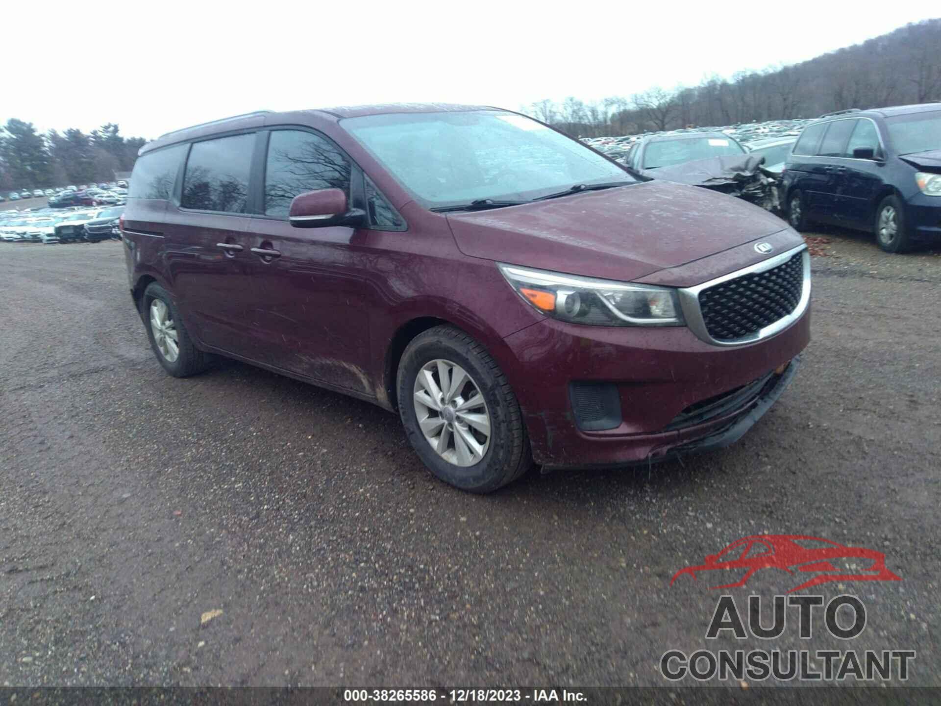 KIA SEDONA 2016 - KNDMB5C16G6168066