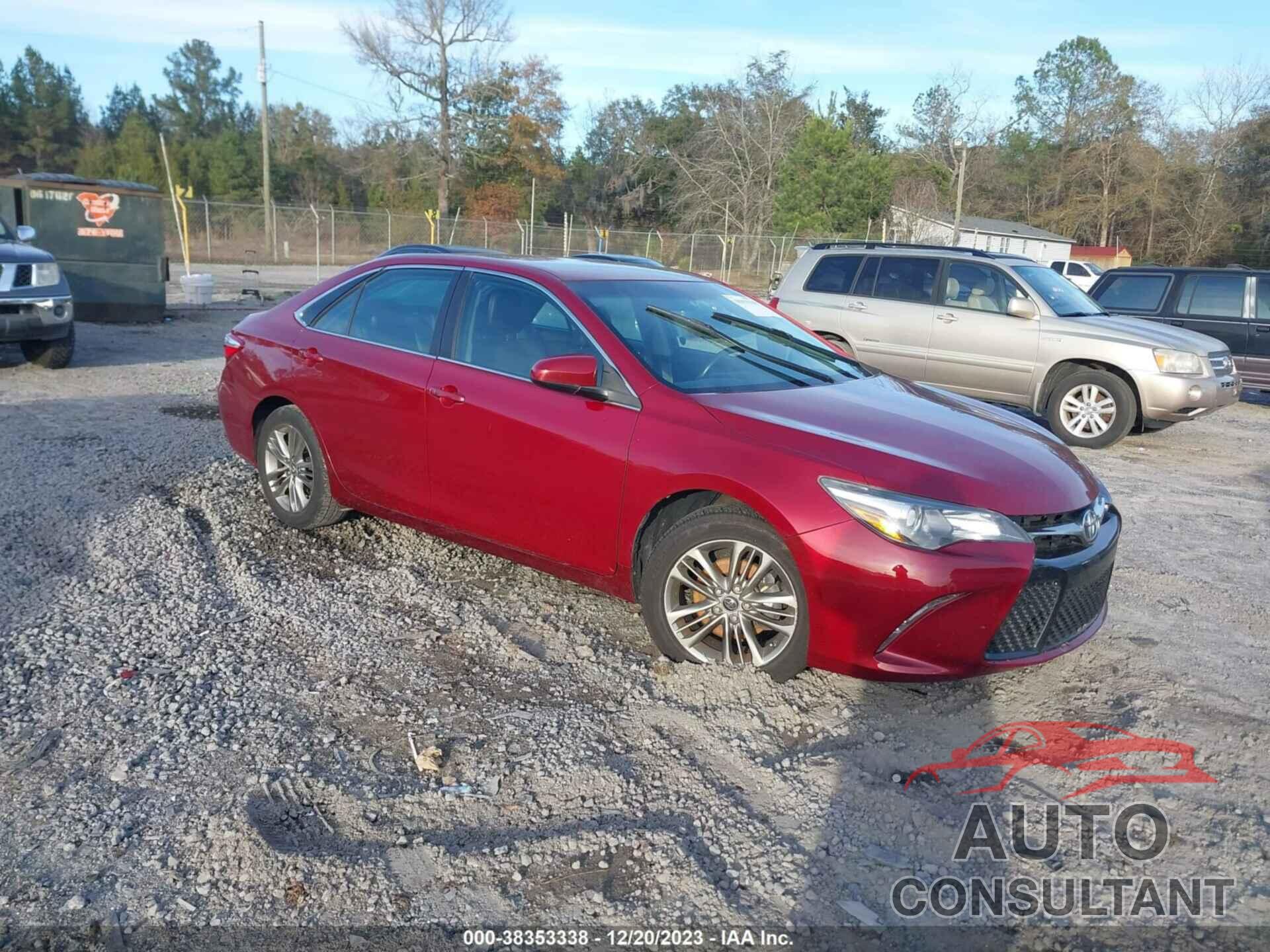 TOYOTA CAMRY 2017 - 4T1BF1FK5HU762875