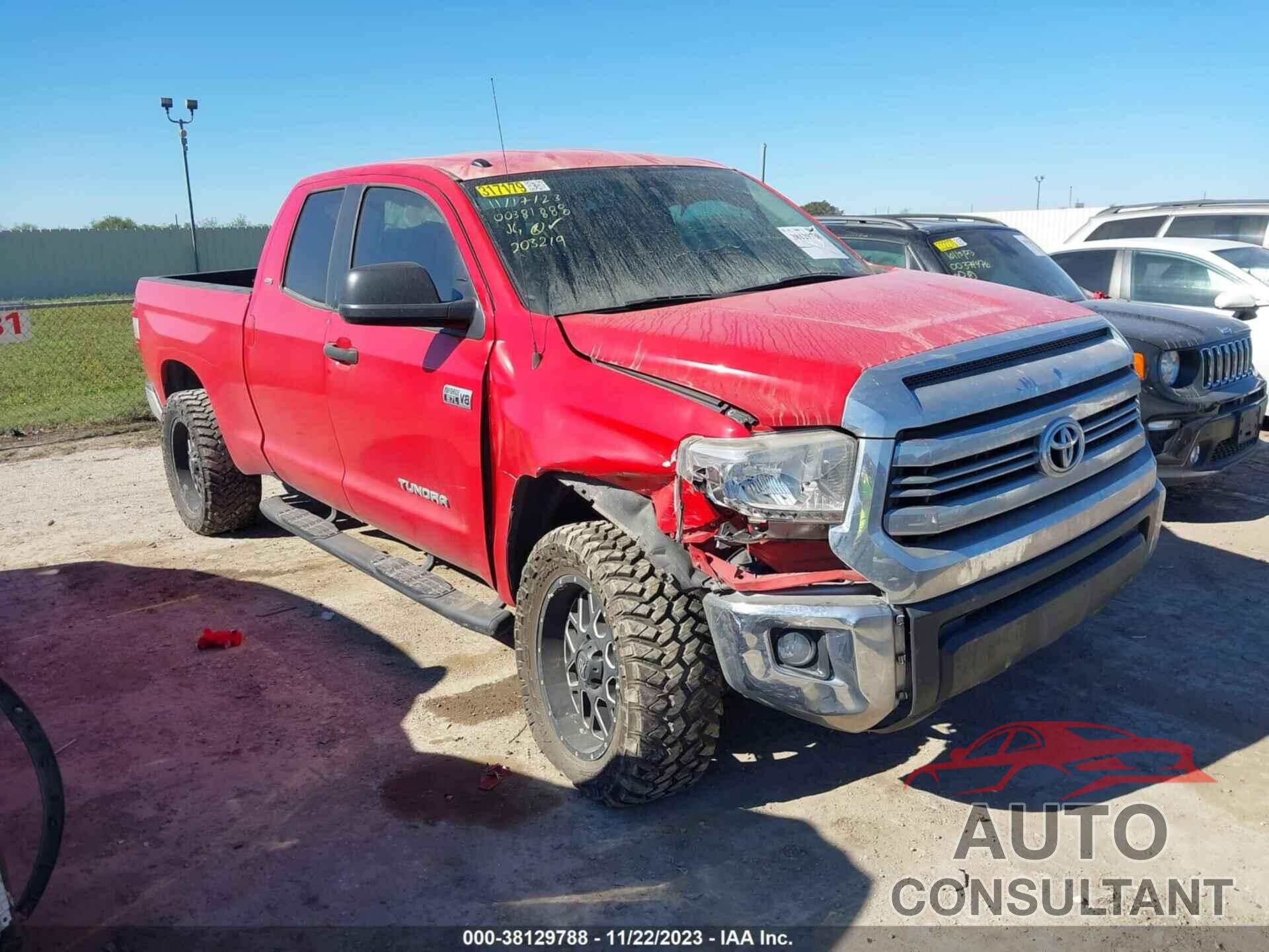 TOYOTA TUNDRA 2016 - 5TFRW5F16GX203219