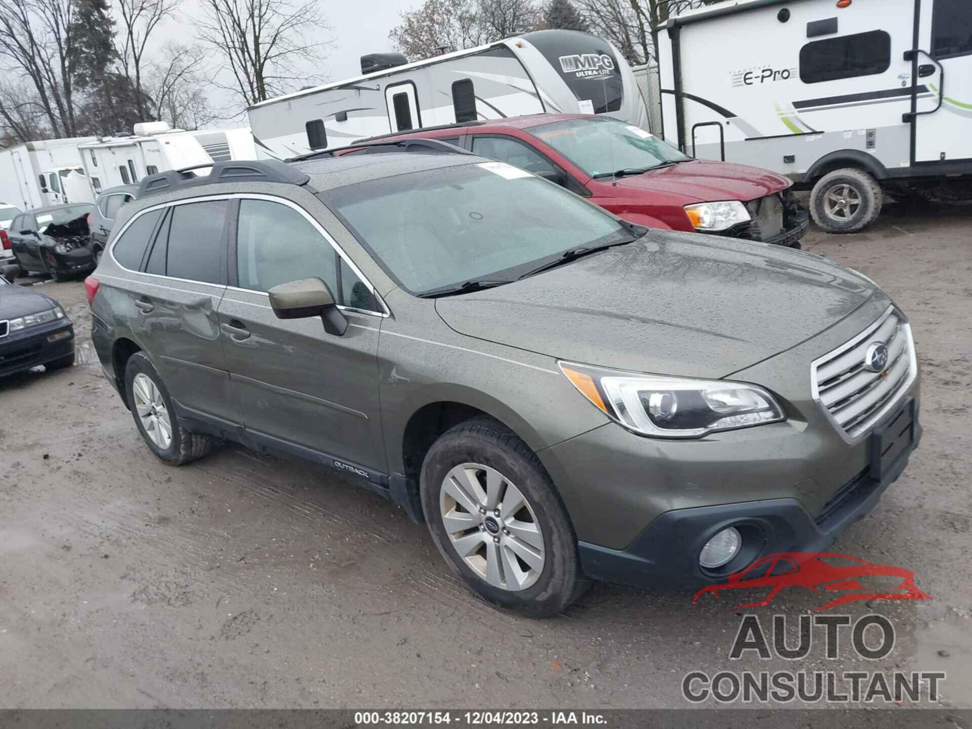 SUBARU OUTBACK 2015 - 4S4BSADC0F3279756