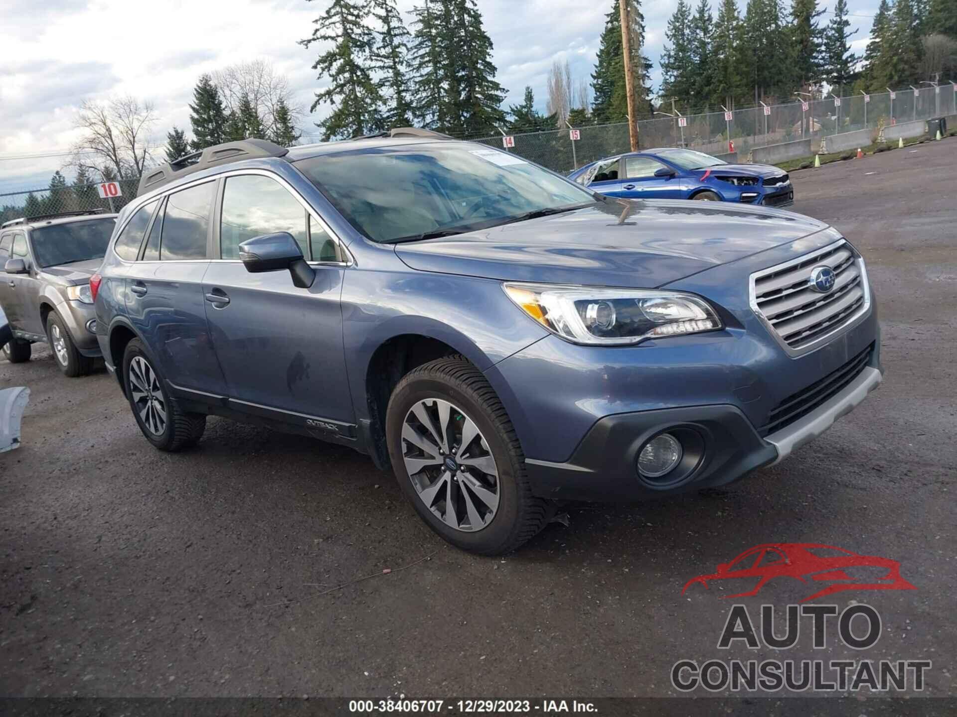 SUBARU OUTBACK 2016 - 4S4BSBNC1G3345334
