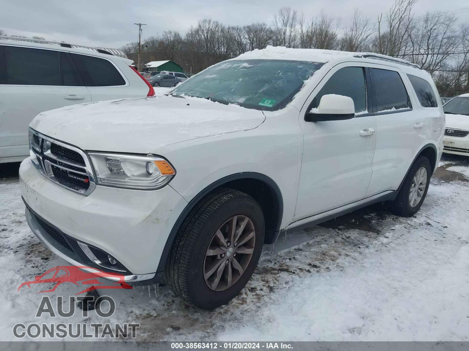 DODGE DURANGO 2017 - 1C4RDJAG3HC833833