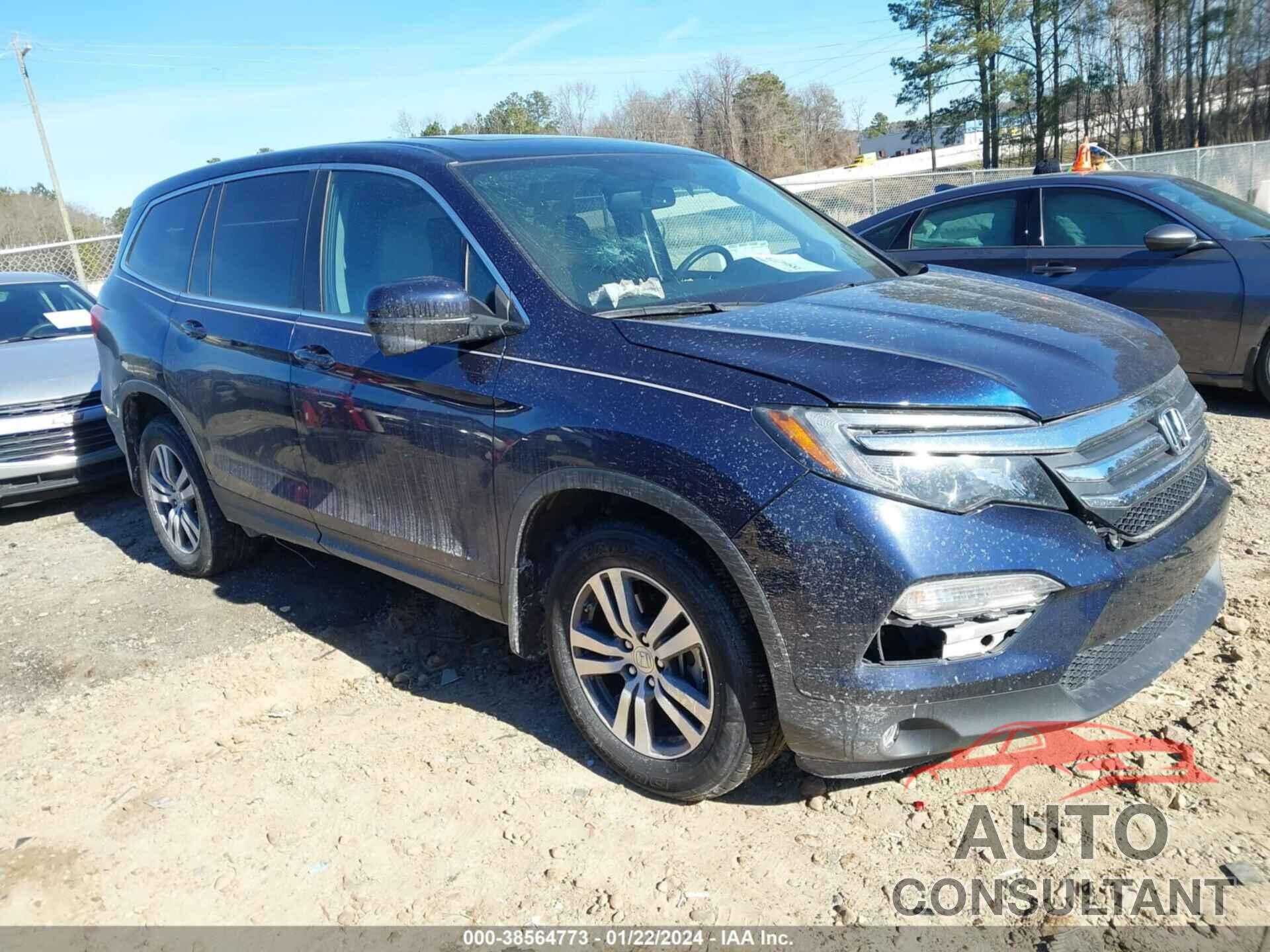 HONDA PILOT 2018 - 5FNYF6H58JB027535