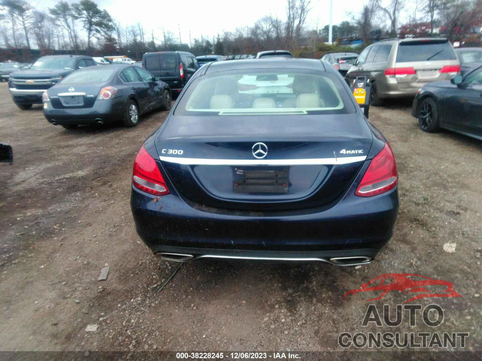 MERCEDES-BENZ C 300 2017 - 55SWF4KB3HU213275