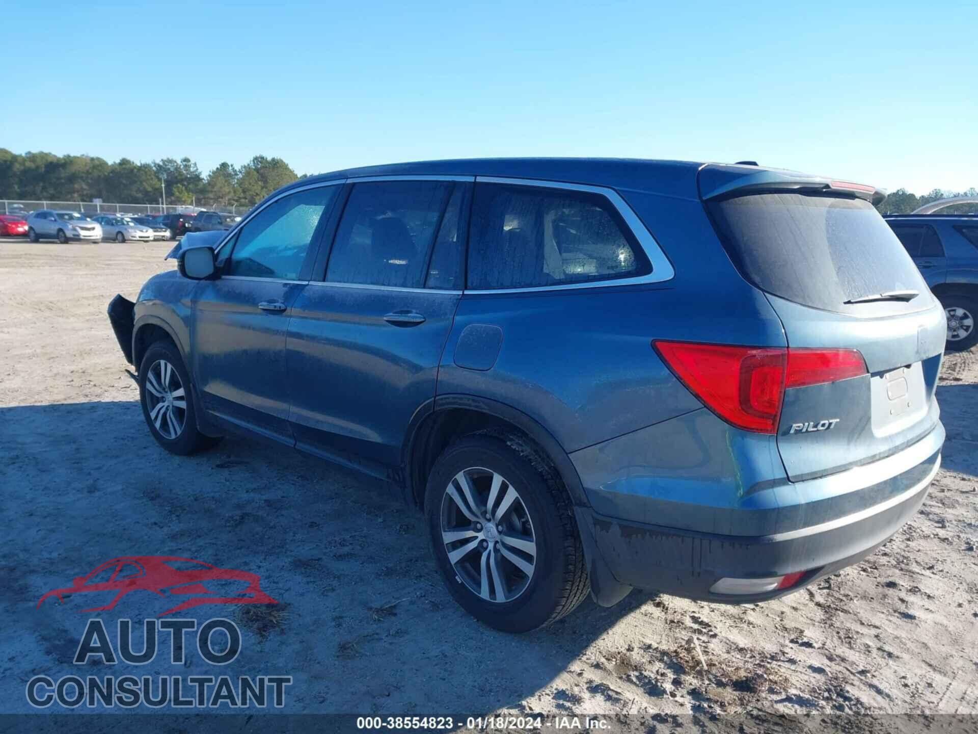 HONDA PILOT 2017 - 5FNYF5H48HB046792