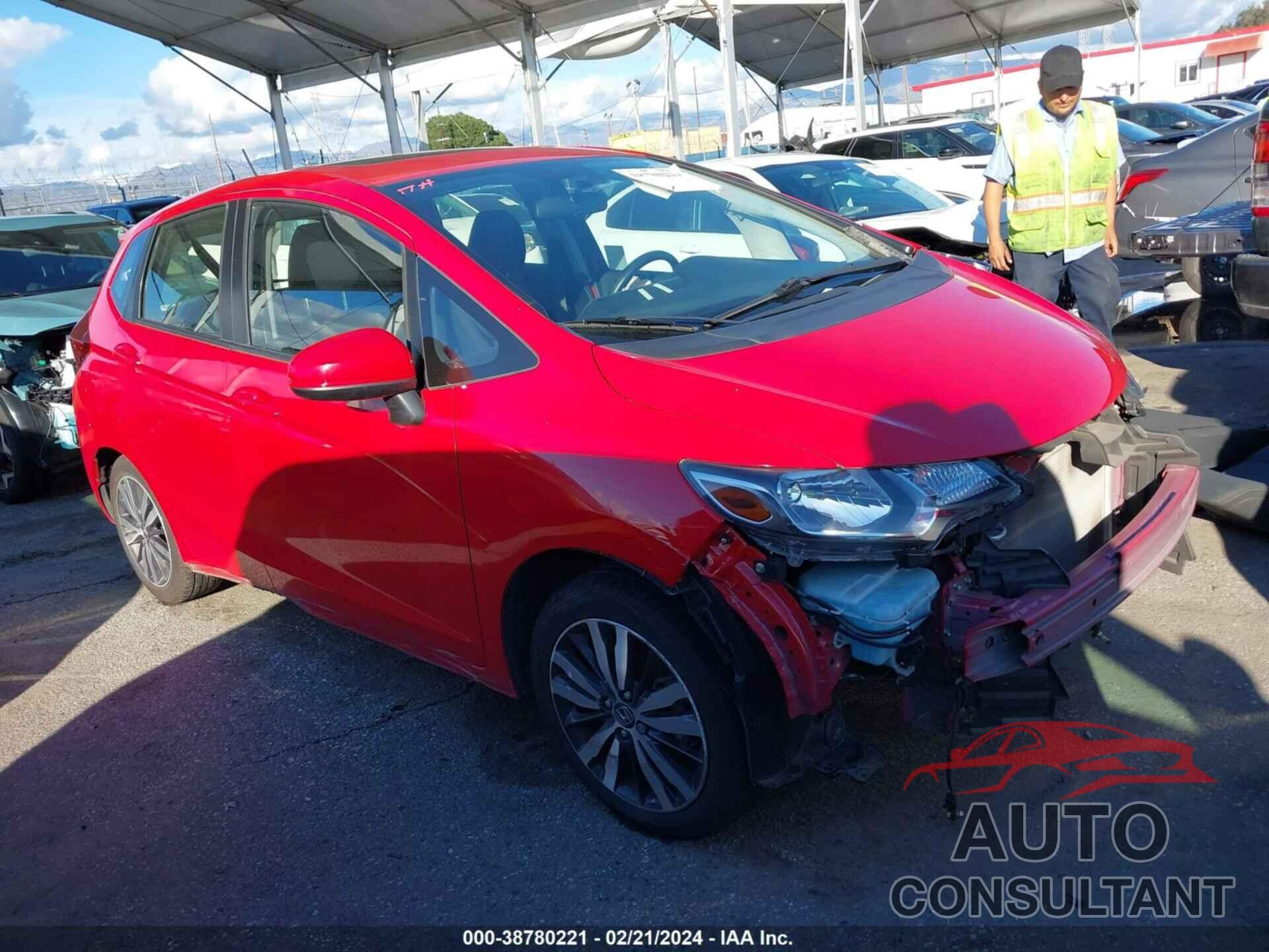 HONDA FIT 2016 - JHMGK5H70GX027108